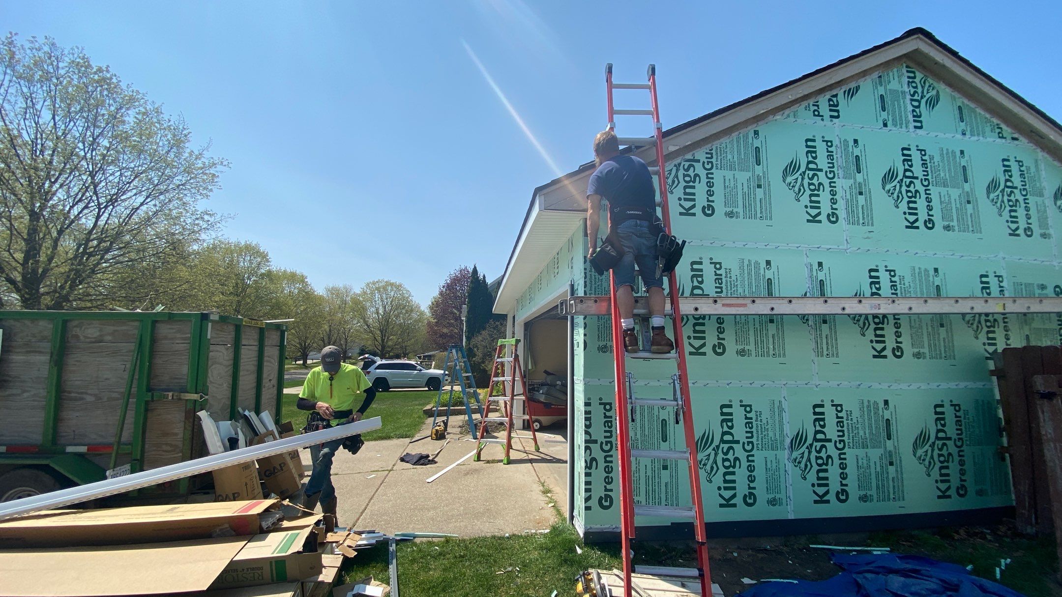 Siding Replacement using CertainTeed Restoration Classis D4 by 180 Contractors