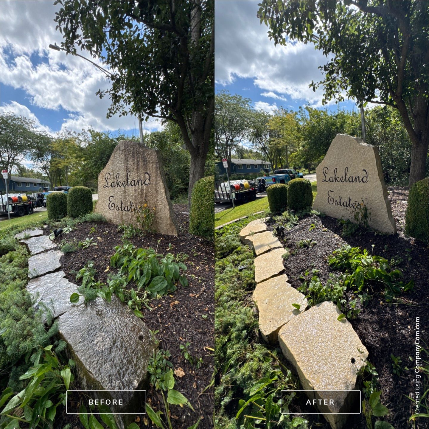 Project in Lake Barrington by Simmons Power & Soft Washing