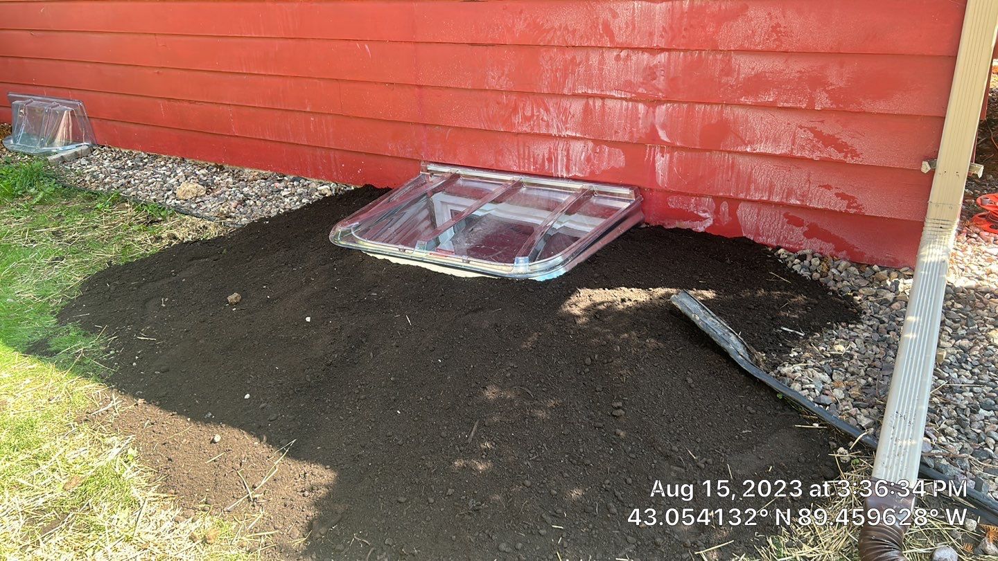 Egress Window using Provia Windows by Total Restoration Services