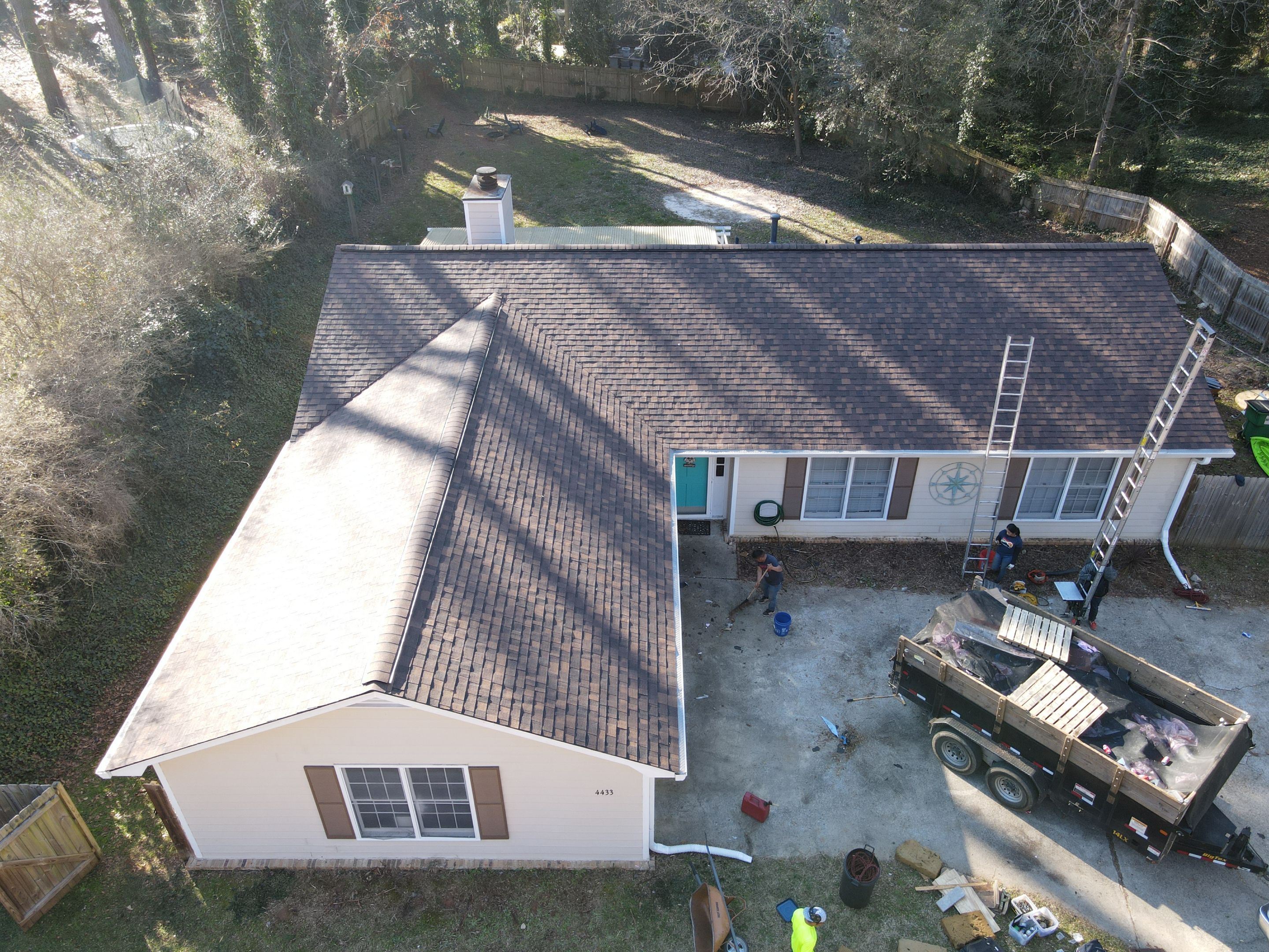Residential Roofing Installation using Owens Corning by Inspector Roofing and Restoration