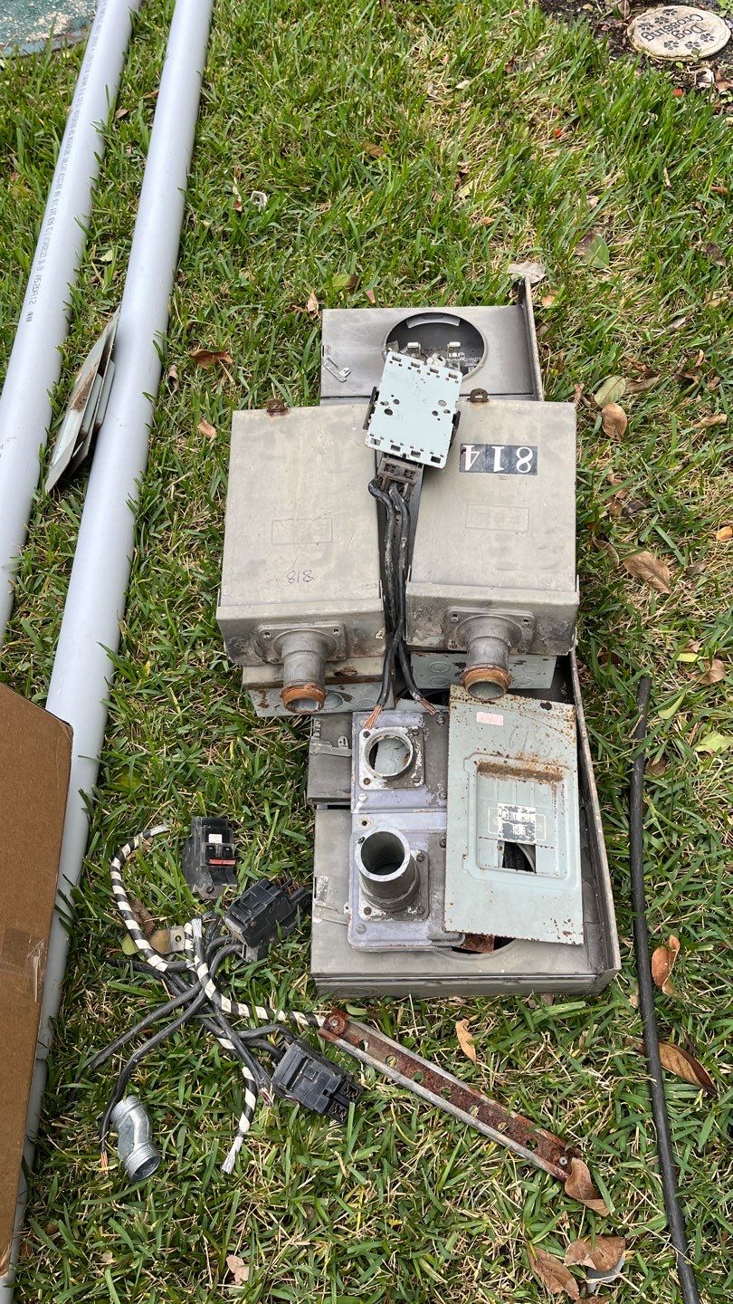 4 Gang Meter Center Replacement by JaxPowerPro