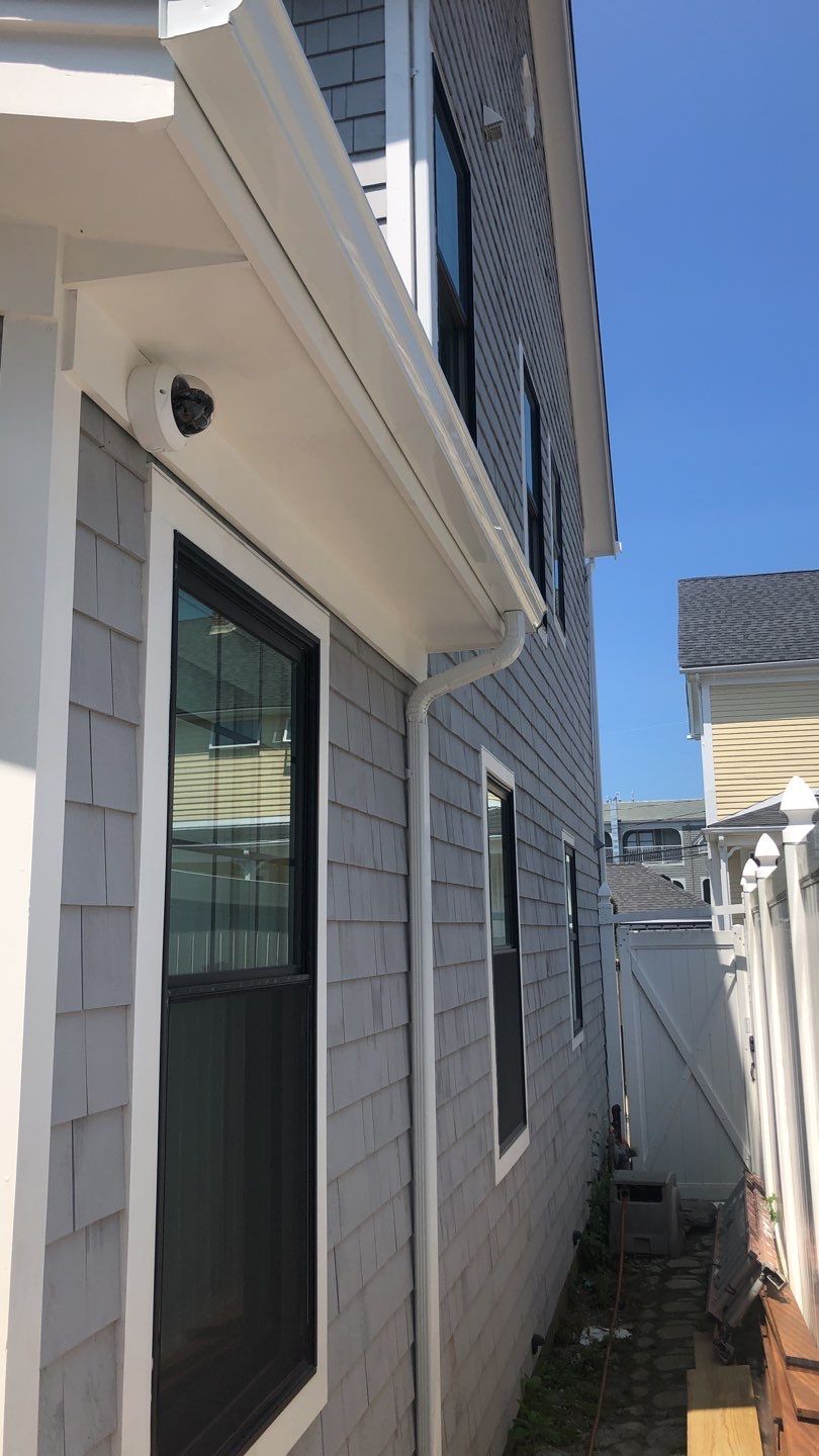 Newport, RI Gutter Installation using 5" K-Style Aluminum Gutter by Gutter Pro Enterprises
