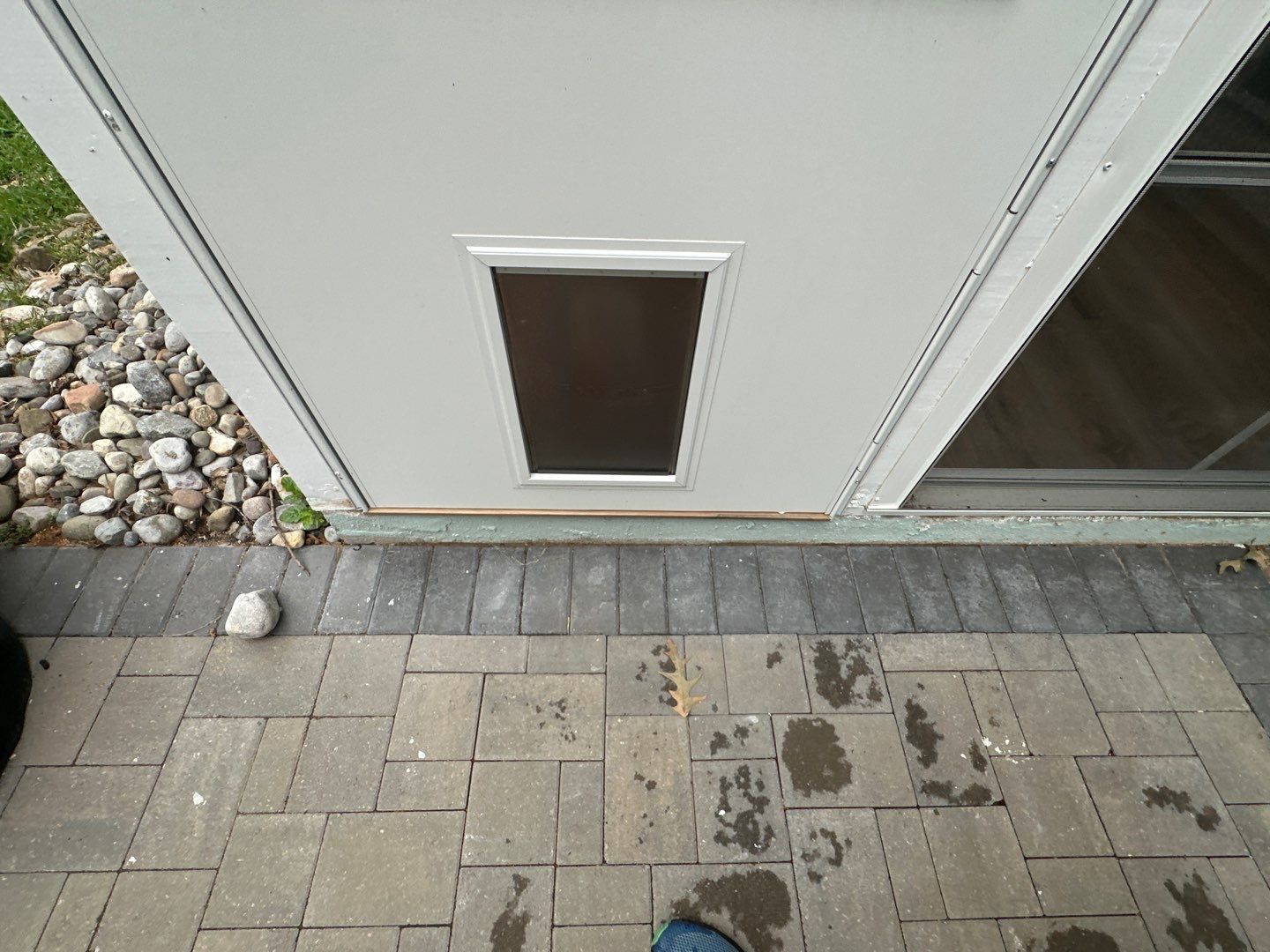 Weathered Fence and Patio using Wood Sealant and Concrete Sealant by DuraSeal
