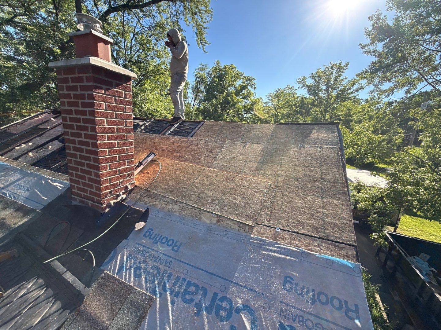 Roof Replacement using CertainTeed Landmark by 180 Contractors