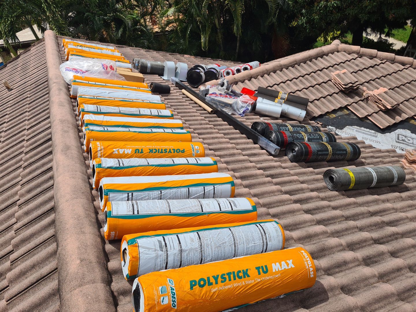 Residential Roofing Installation using Eagle Roofing Tile by BLUES BROTHERS ROOFING