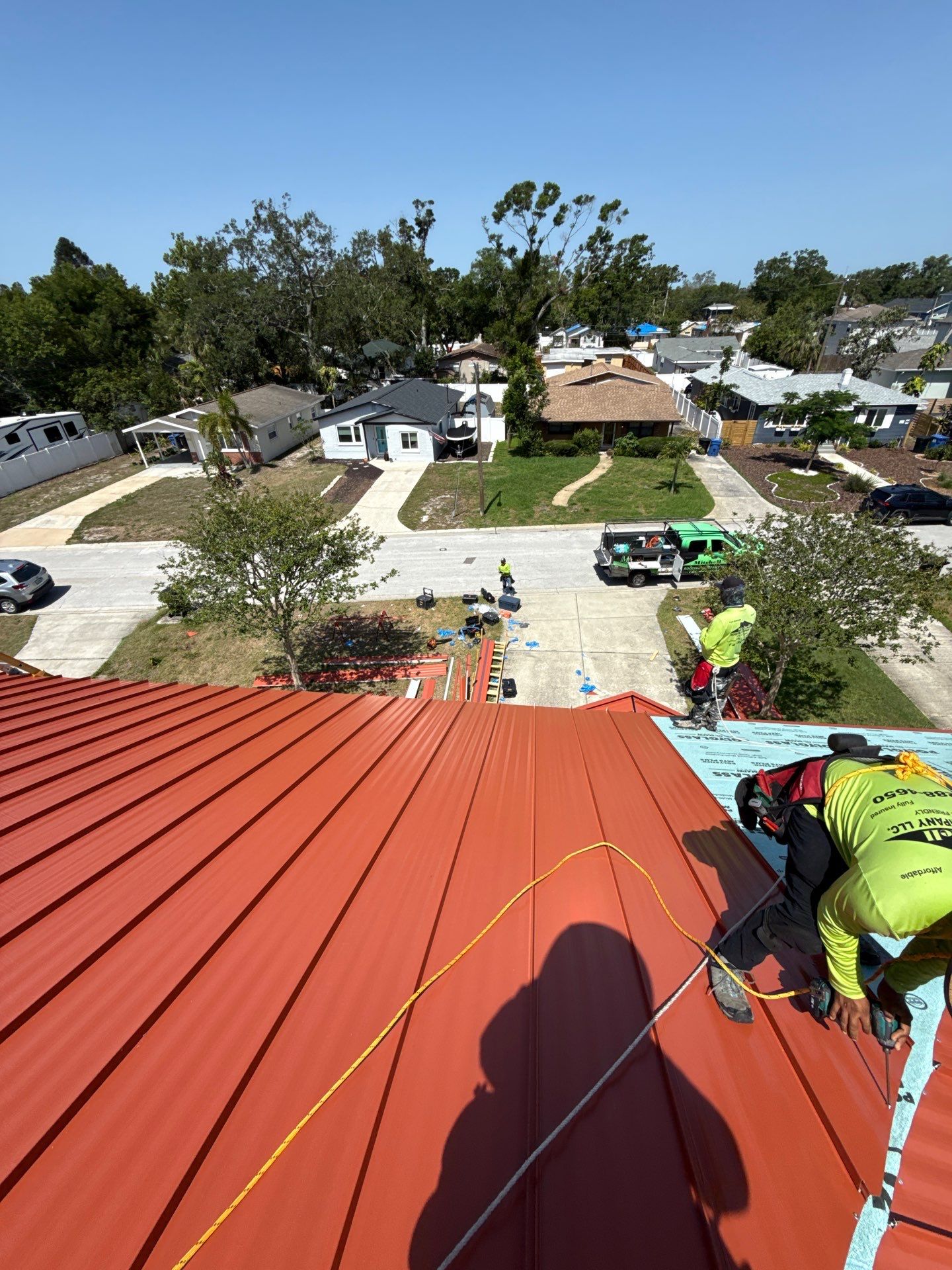Project in St. Petersburg 33713 by Mitchell Roofing Company LLC 