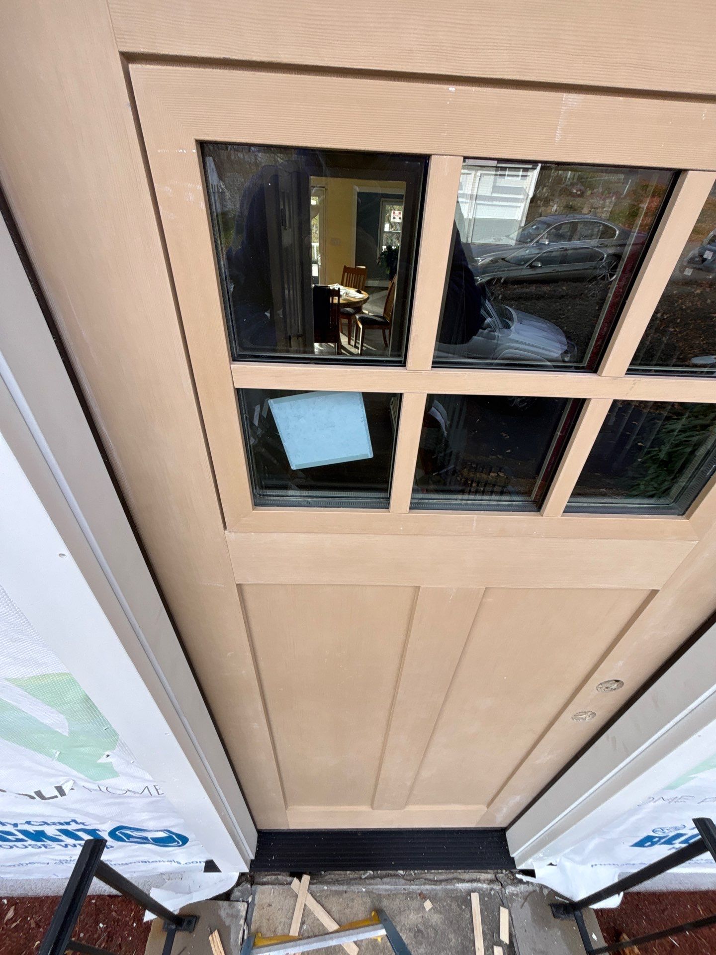 Complete Exterior Home Transformation with CertainTeed Dutch Lap Siding, Windows, Custom Door & Deck Repairs by Sensible Home Solutions