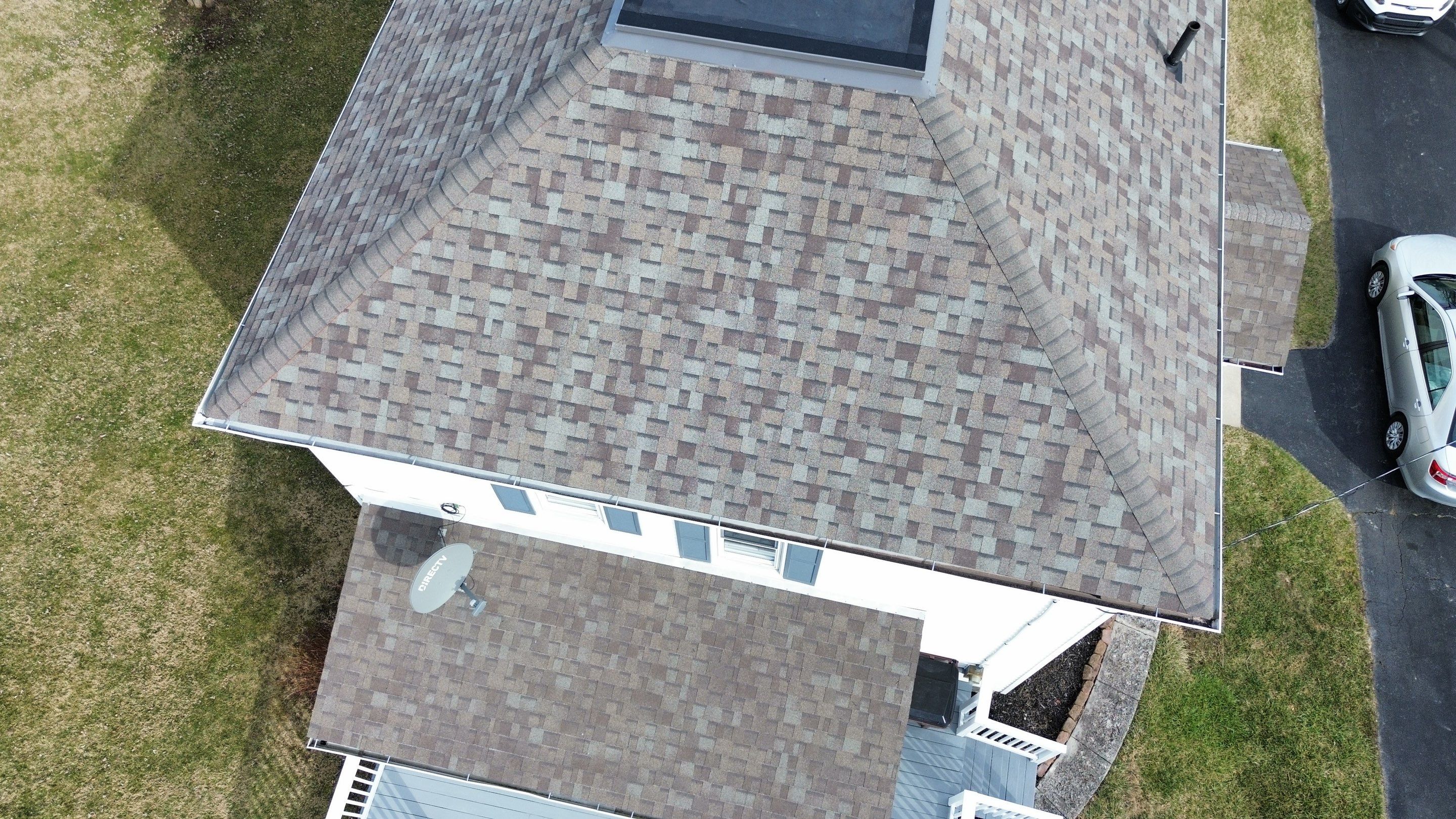 Residential Roofing Installation using Duration Series Shingles - Driftwood by RoofX 
