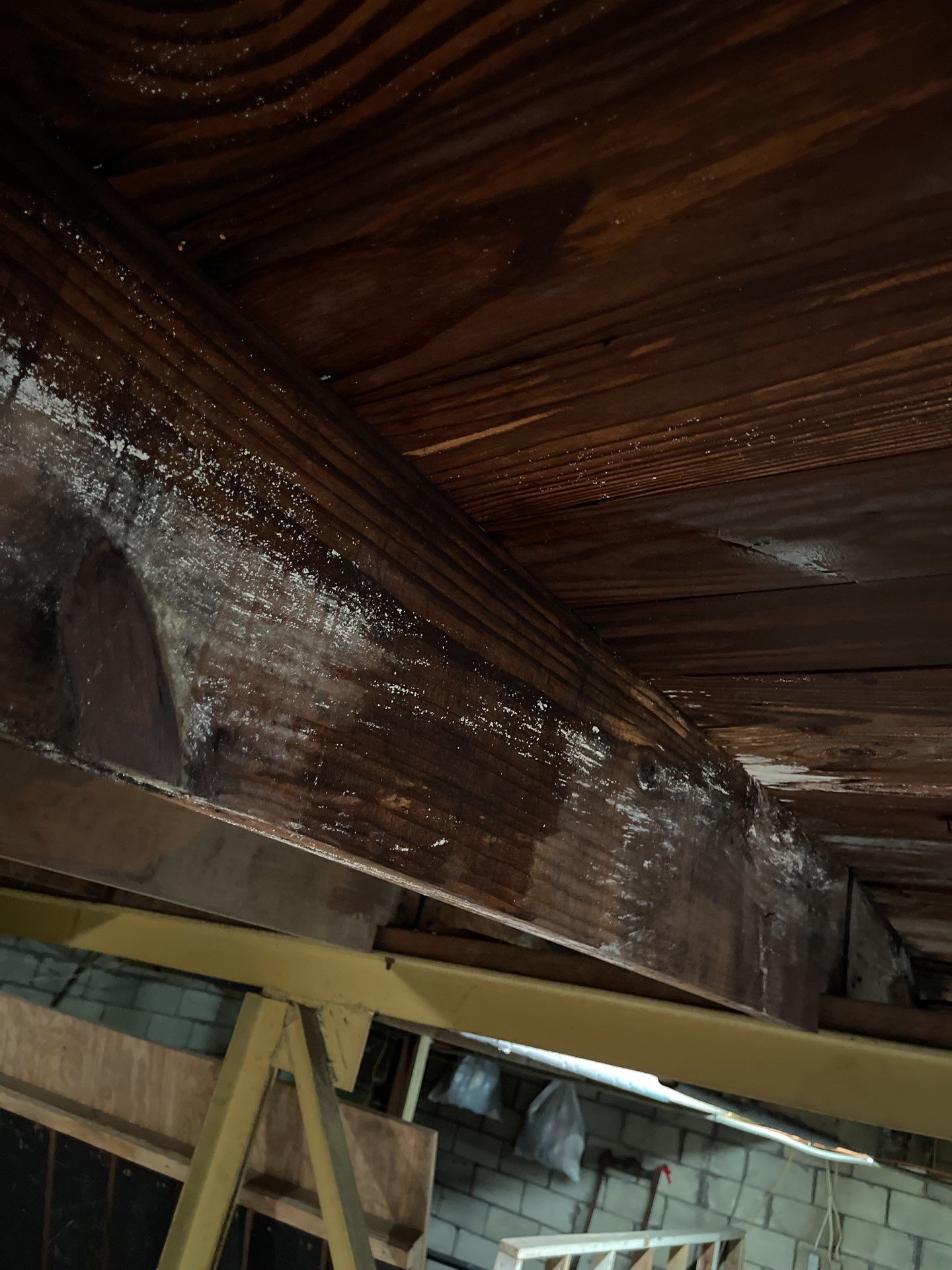 truses repair and new deking  by Xtreme interior company LLC