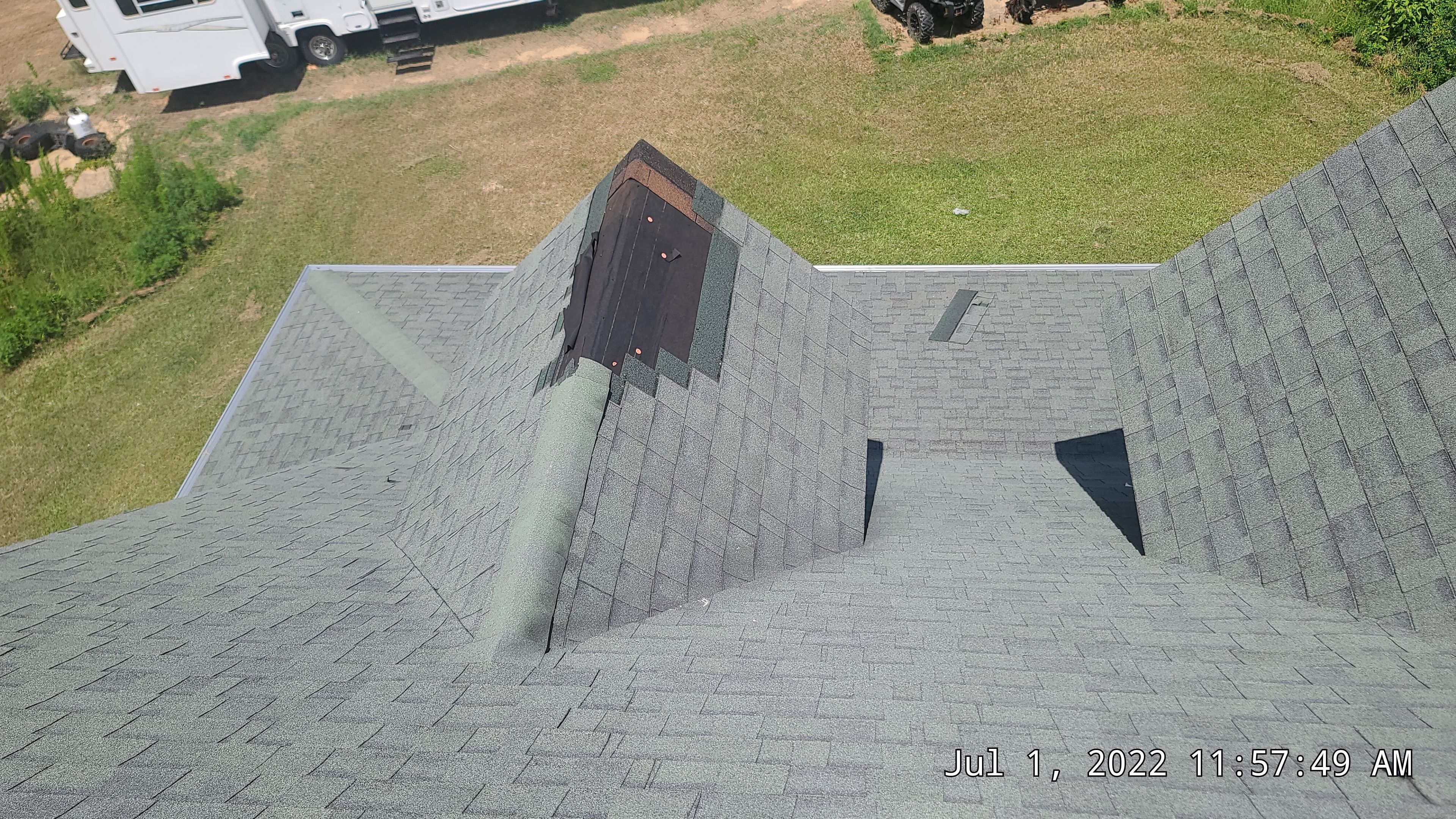 Residential Roofing Installation using Malarkey Highlander NEX by Hostetler Roofing