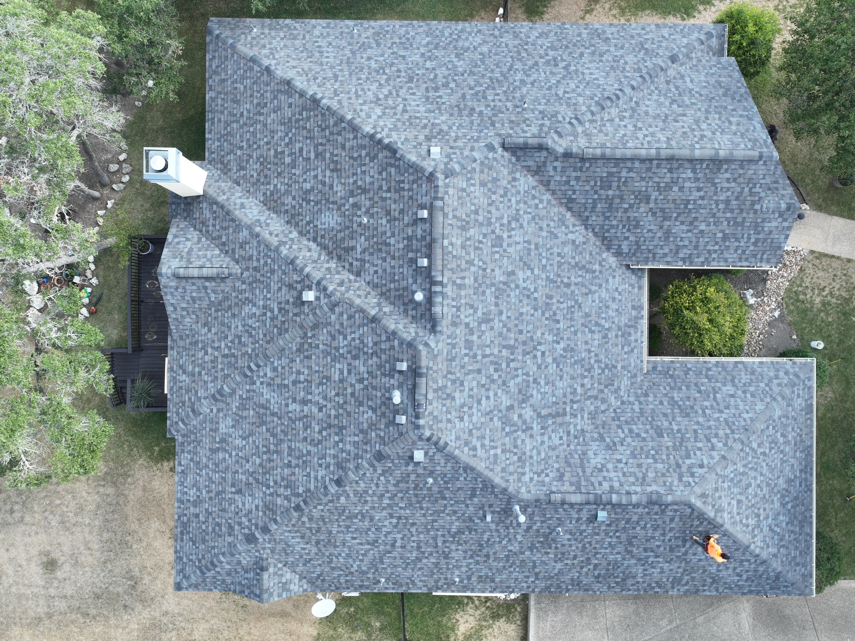 Residential Roof Replacement using Owens Corning Duration Designer 30 Year Laminate Shingle  by Premier Roofing and Contracting