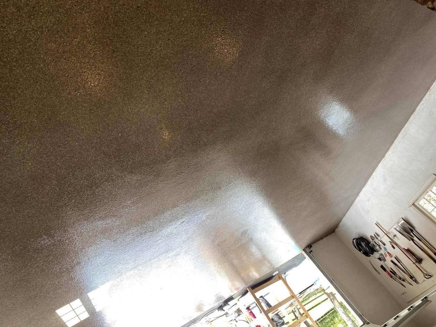 Large Patio + Garage Project in Pittsburgh by Floors in a Day, Inc