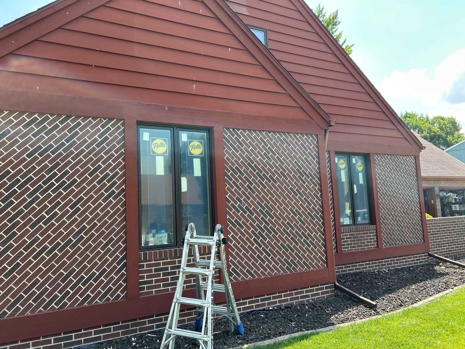 Window installation by United Windows and Siding LLC