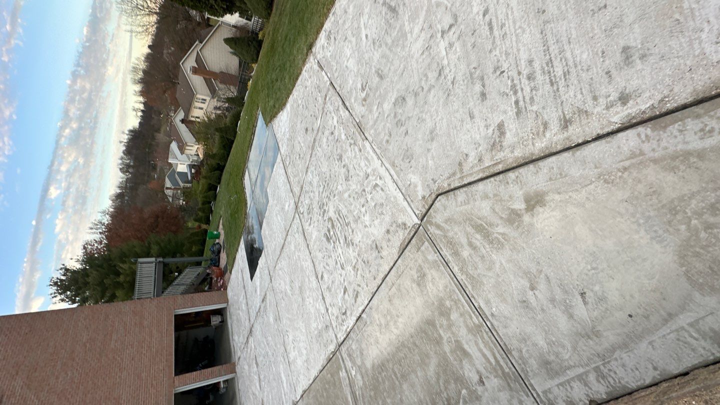 Twilight Driveway Project in Bridgeville by Floors in a Day, Inc