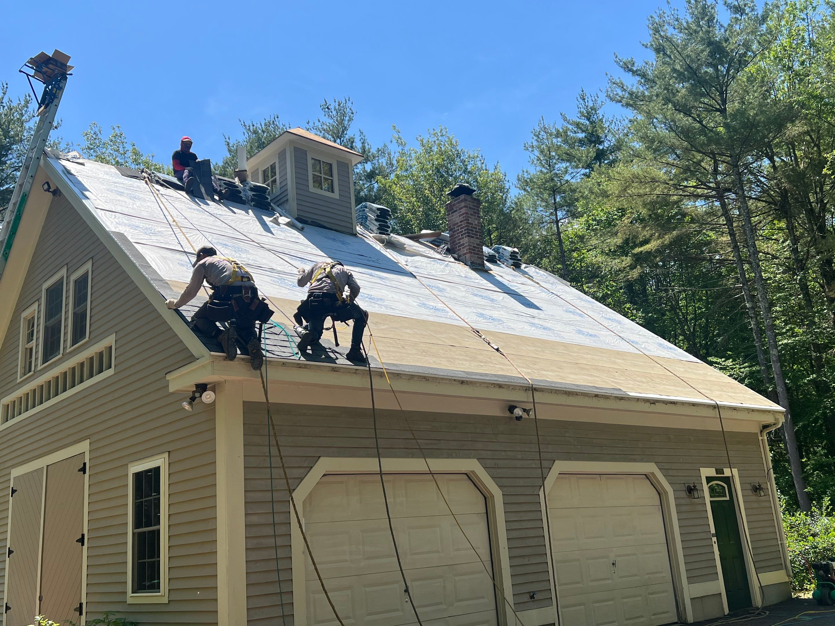 Partial Roof and Partial Fascia Replacement by Tall pine roofing