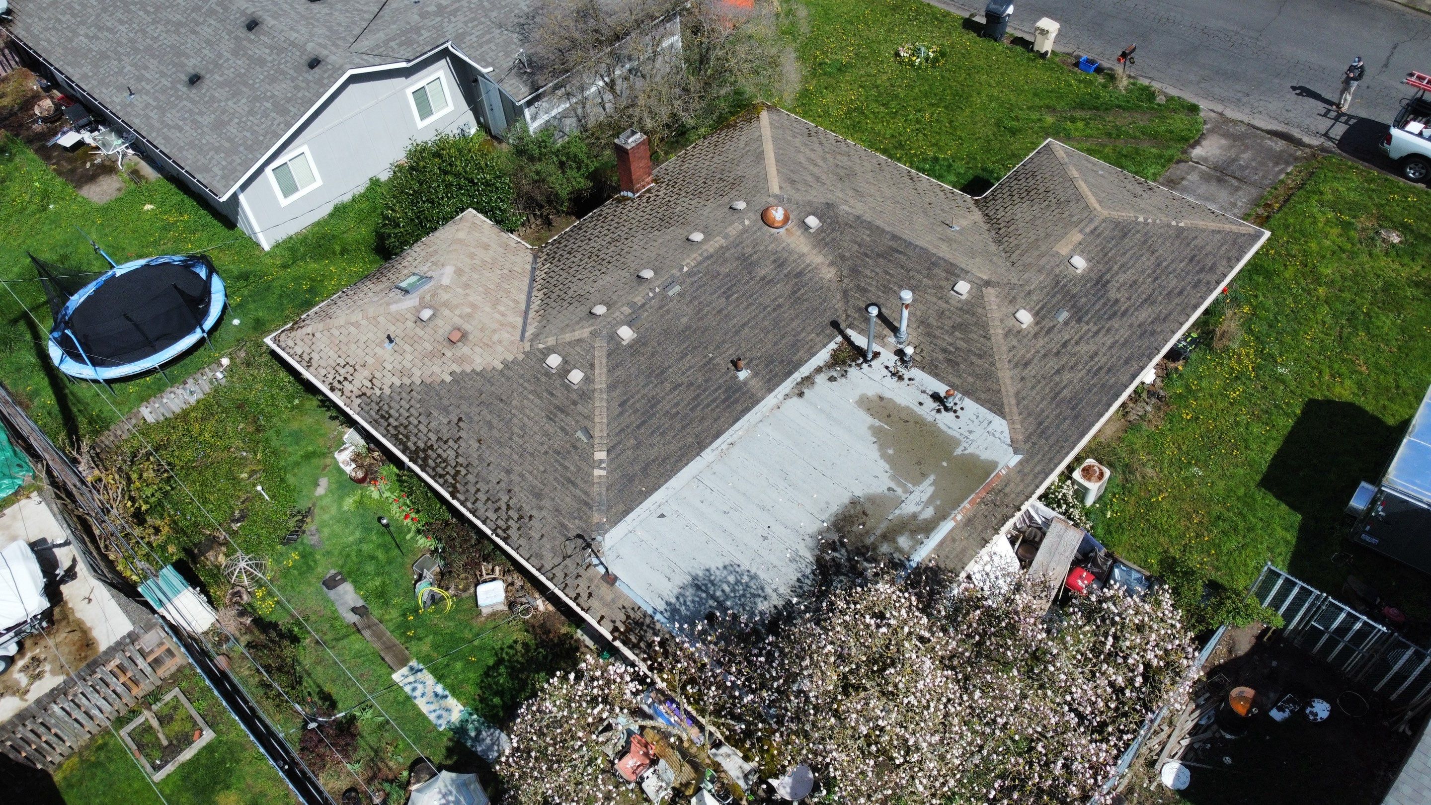 Residential Roofing Installation using IKO Dynasty (Color: Driftshake) by Orezona Building & Roofing Company, Inc.