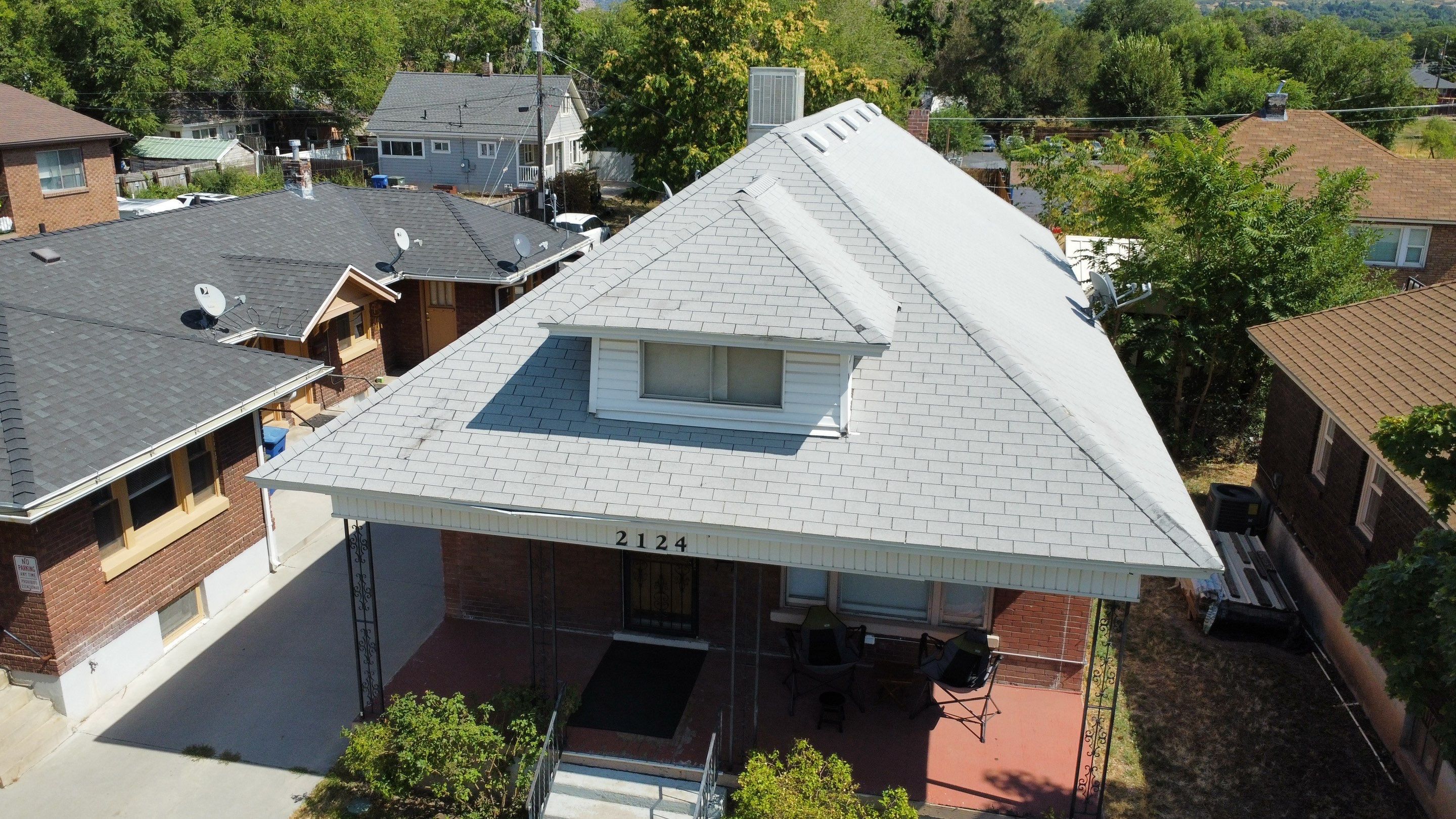 Free Drone Roof Inspection – Wind Damage Discovered by ASAP Roofing & Restoration