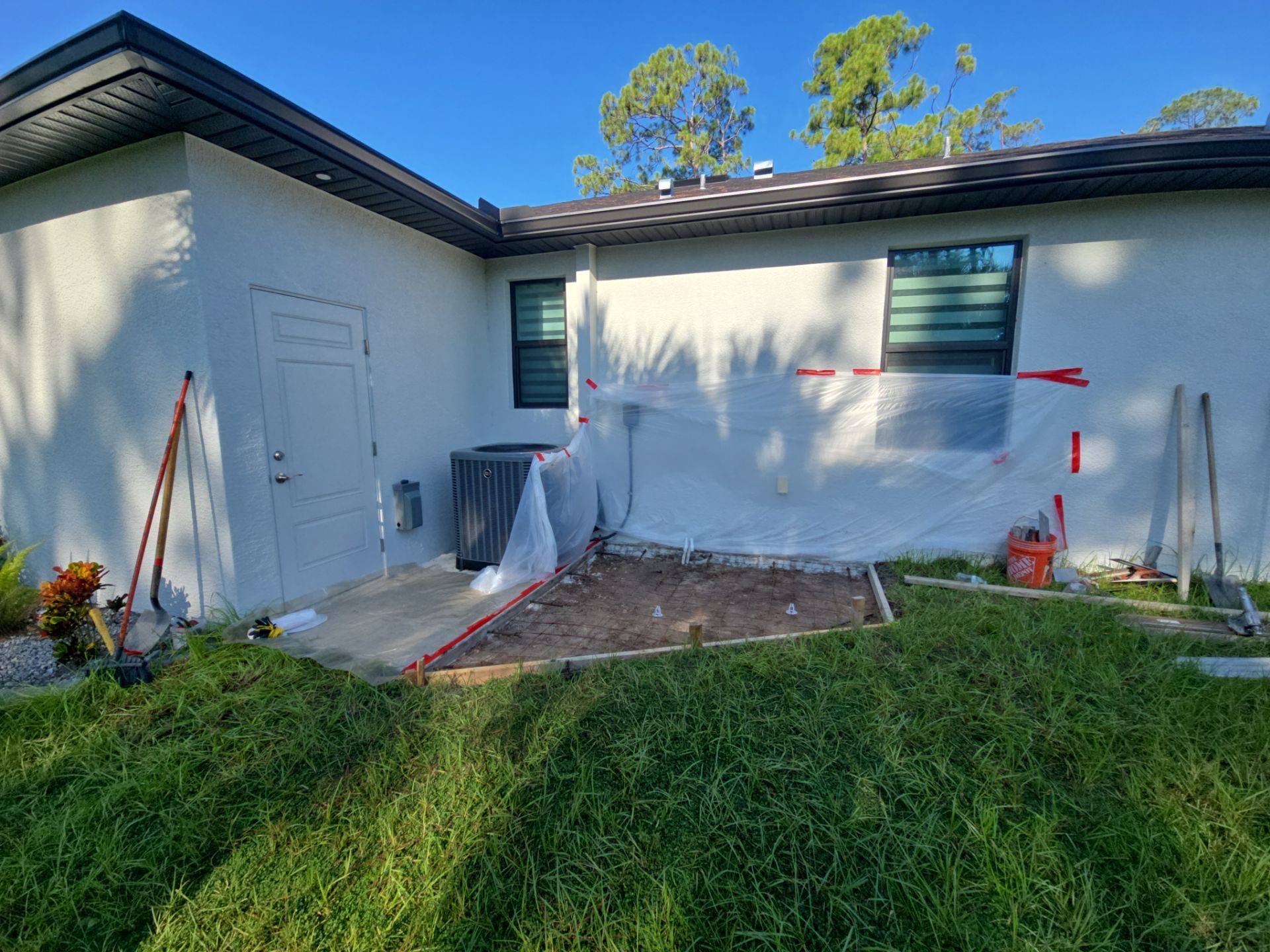 Concrete Pad in North Port, FL by Smirnov Construction Inc