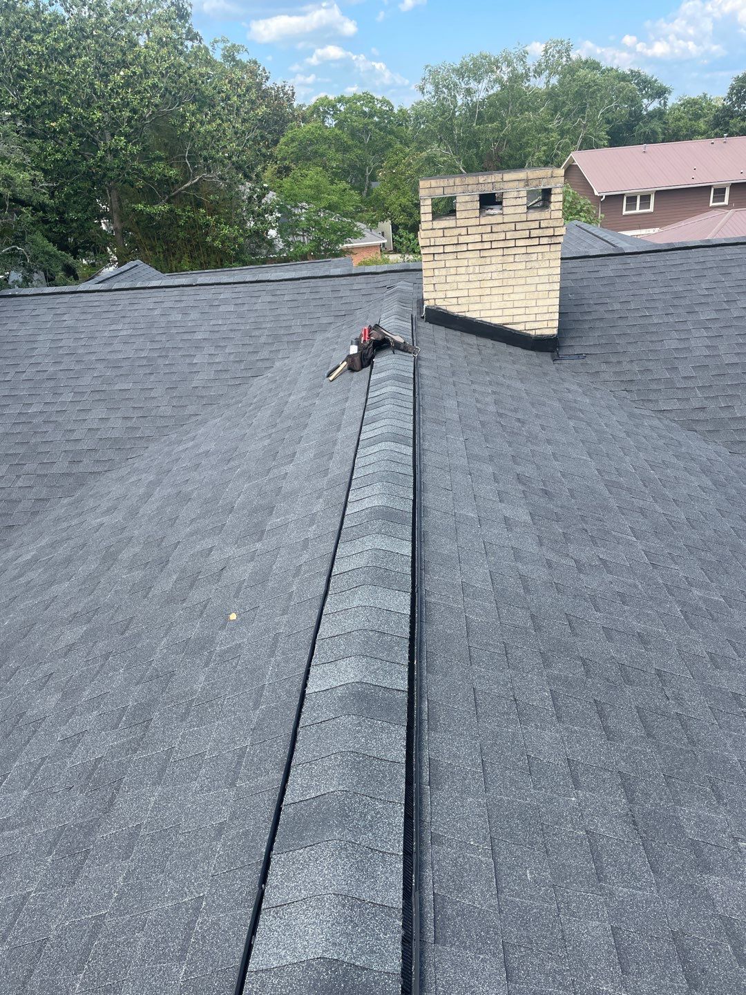 Residential Roofing Installation using Roof Replacement by American Roofing & Construction LLC