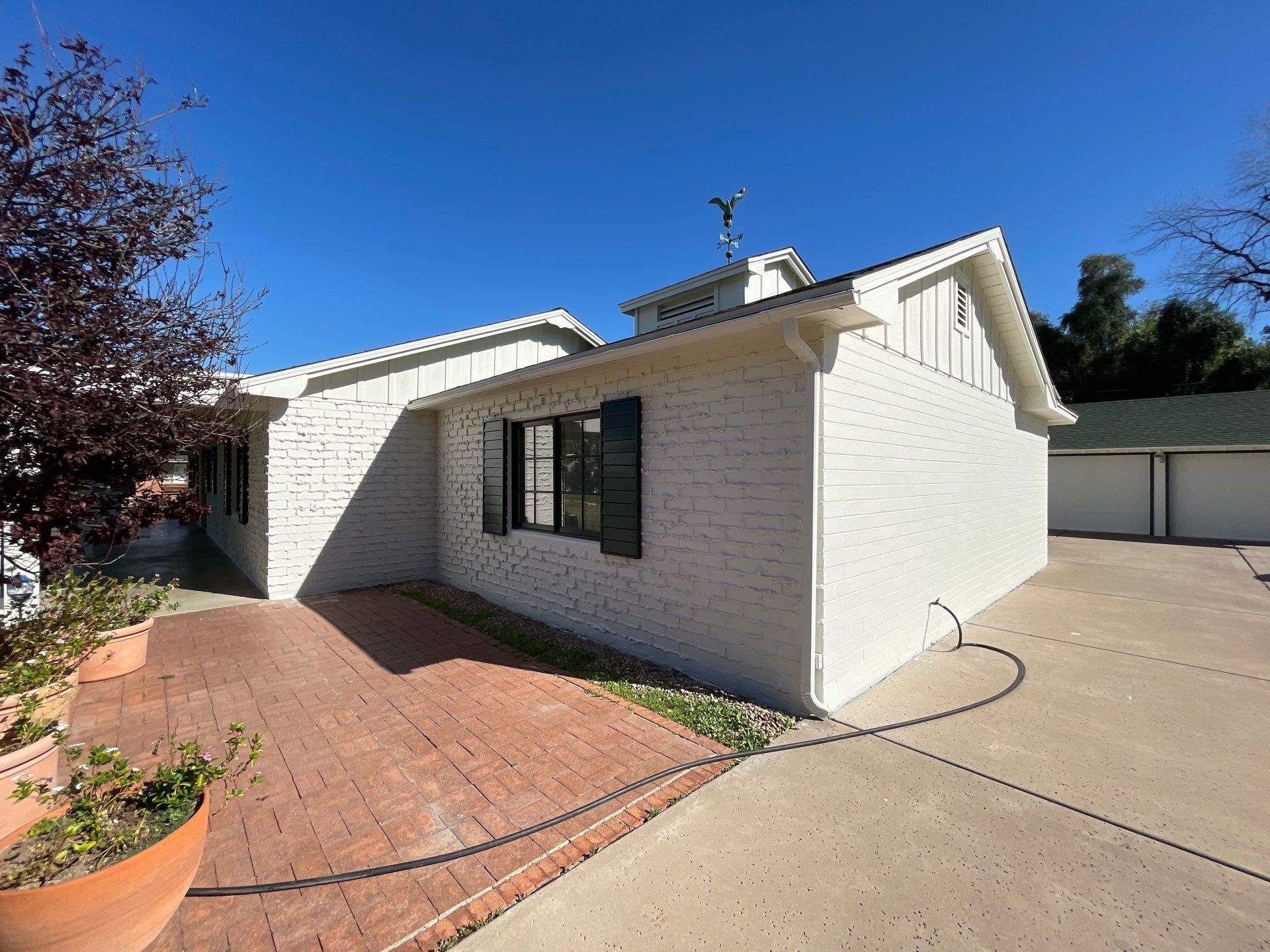 Wagon Wheel - A Stunning Home Exterior Makeover with Dunn Edwards Paints in Phoenix, AZ by Double G Painting Contractors, LLC