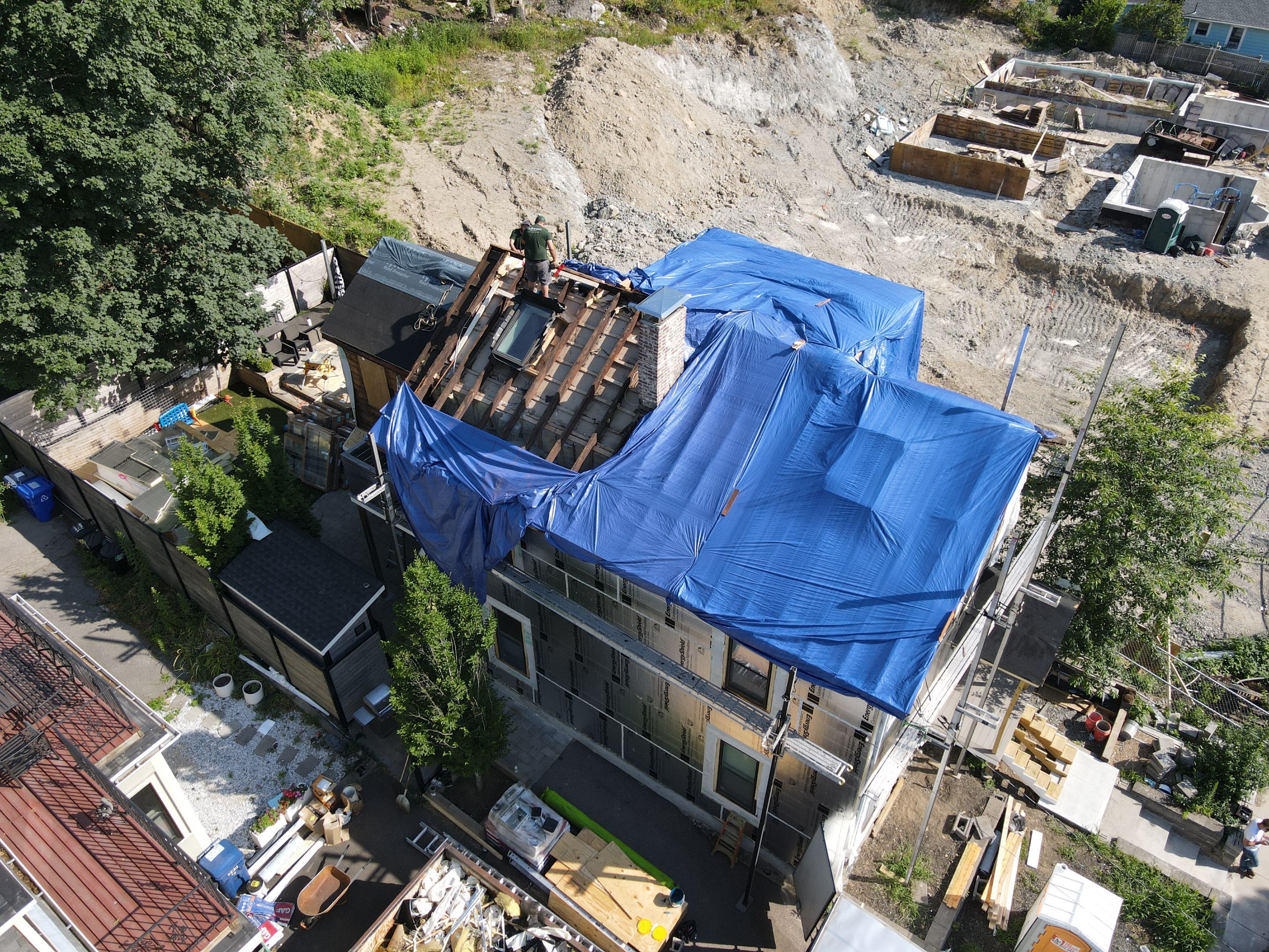 Siding Installation using James Hardie by UBrothers Construction