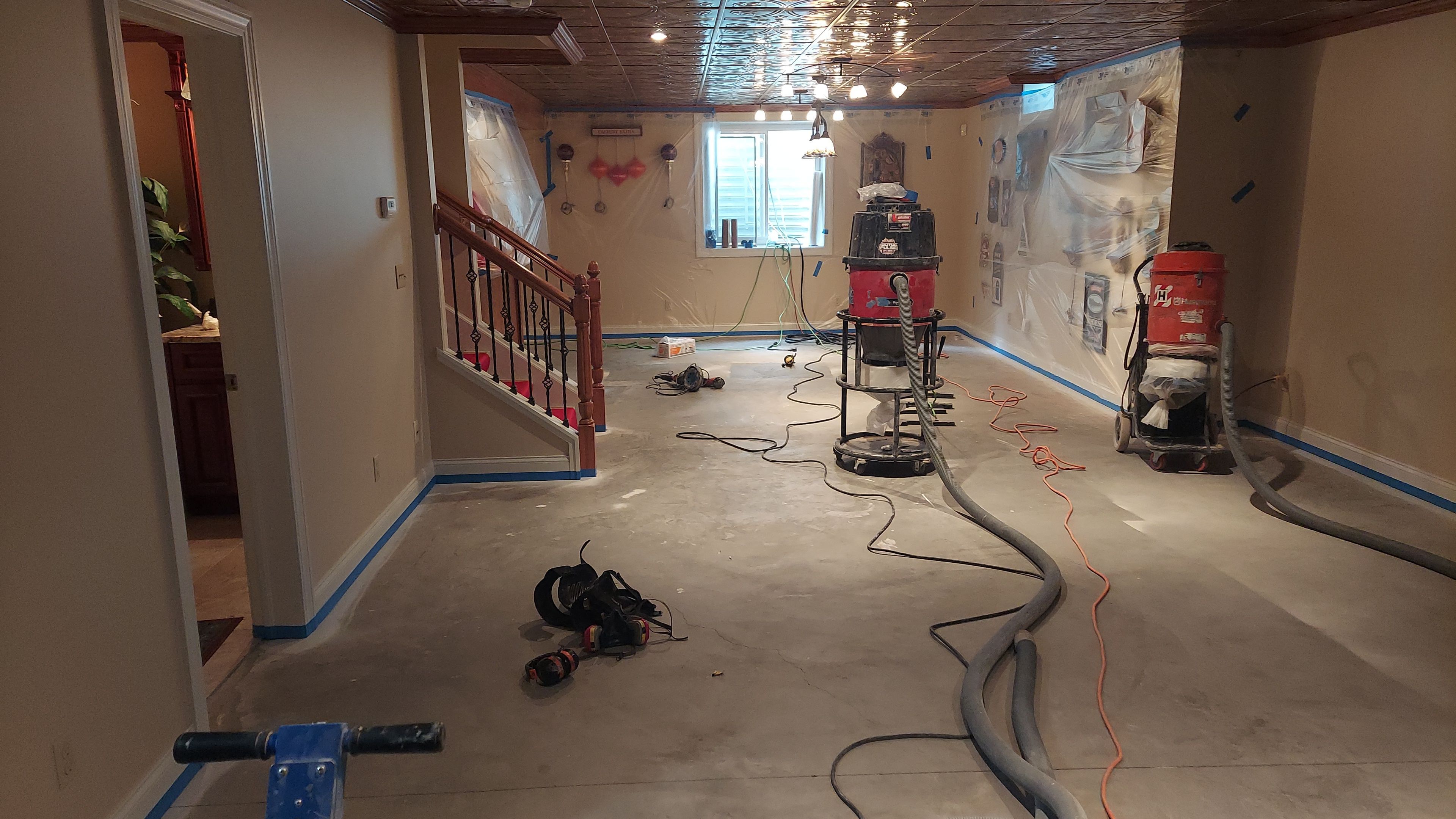 Basement in Chestnut - Hermitage, PA by Alexander Concrete Coatings