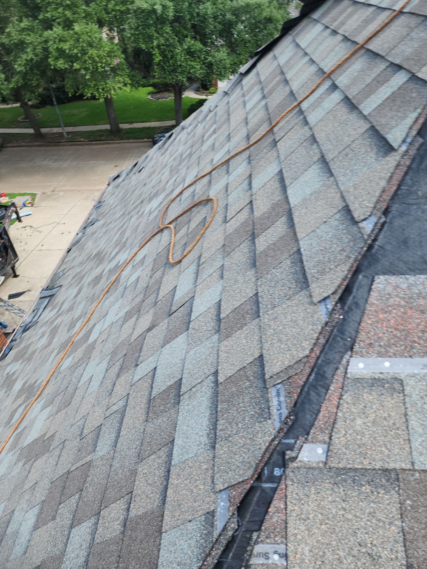 Residential Roofing Installation using Owen's Corning Duration (Lifetime) Shingles by Roof Repair Company