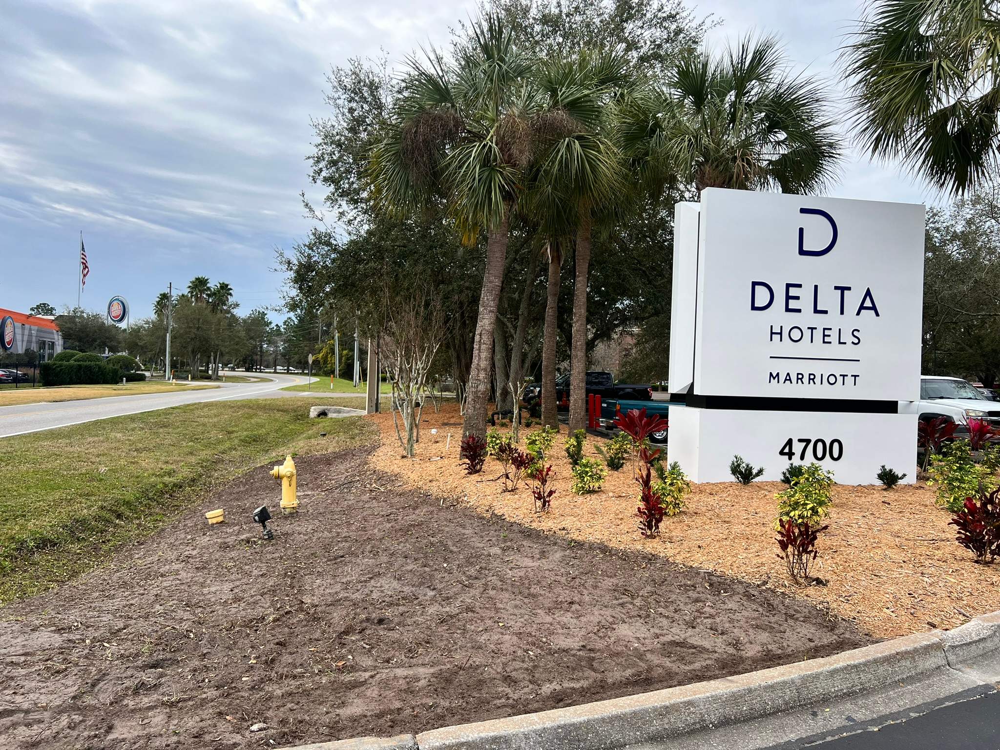 Landscape Install | Marriott Hotel by ProGreen Services