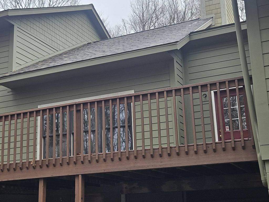 Siding Installation using Primed James Hardie & Straight Edge Shakes by Koontz Construction