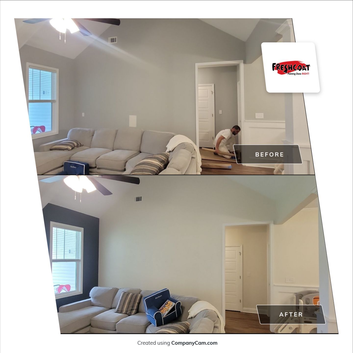 Interior Refresh by Fresh Coat Painters of Augusta