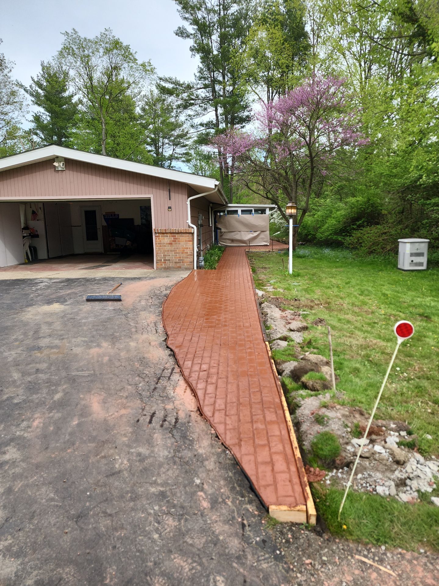 Stamped Concrete by Ivy Lea Construction