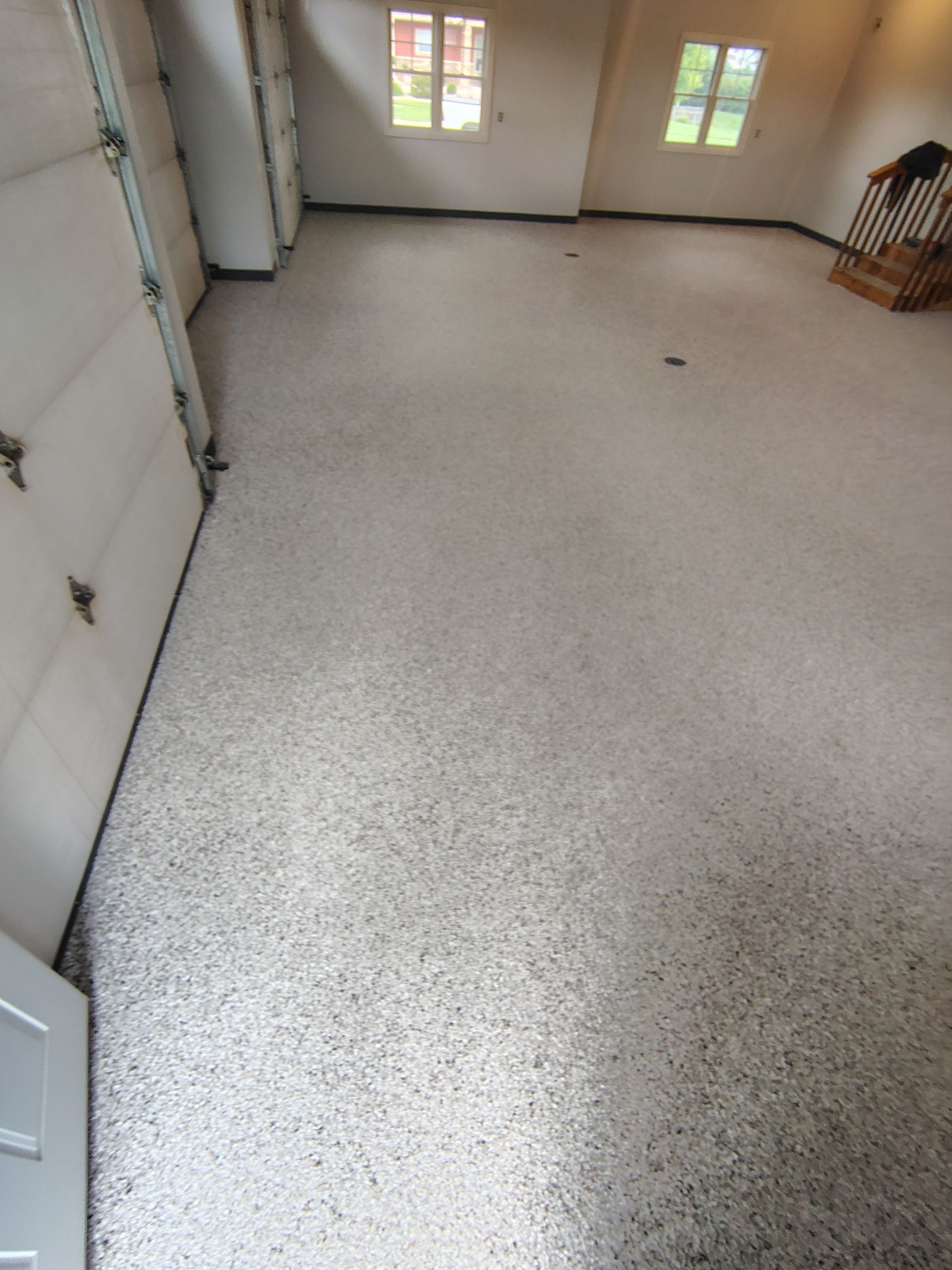 Multi-Car Garage Concrete Coating and Crack Repair in Dell Rapids by Select Painting, Coatings & Garage Cabinets