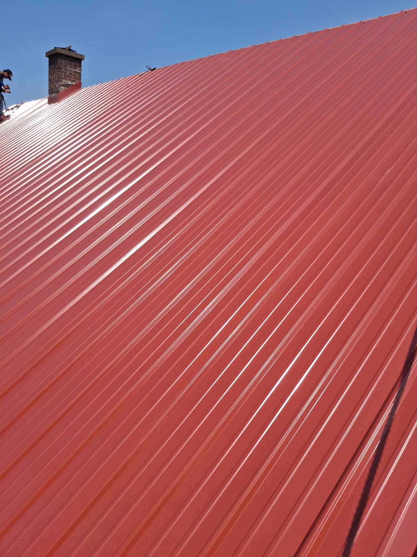 Residential Roofing Installation using Metal by Rainstoppers Roofing