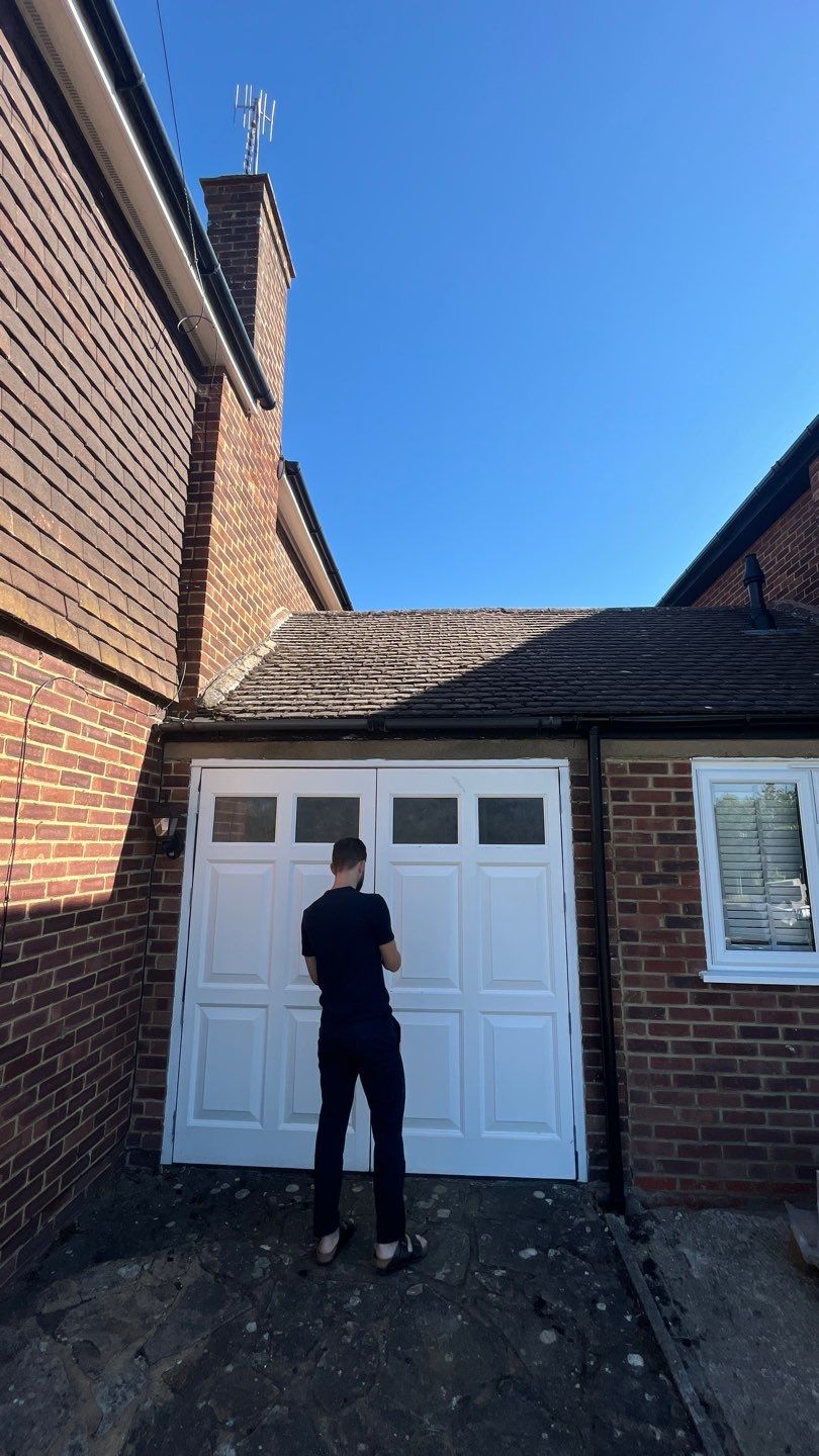 Roof Clean - Moss Removal - Gutter Clean using Honda 15lpm Low Pressure Washing Machine by Ges Exterior Cleaning ltd