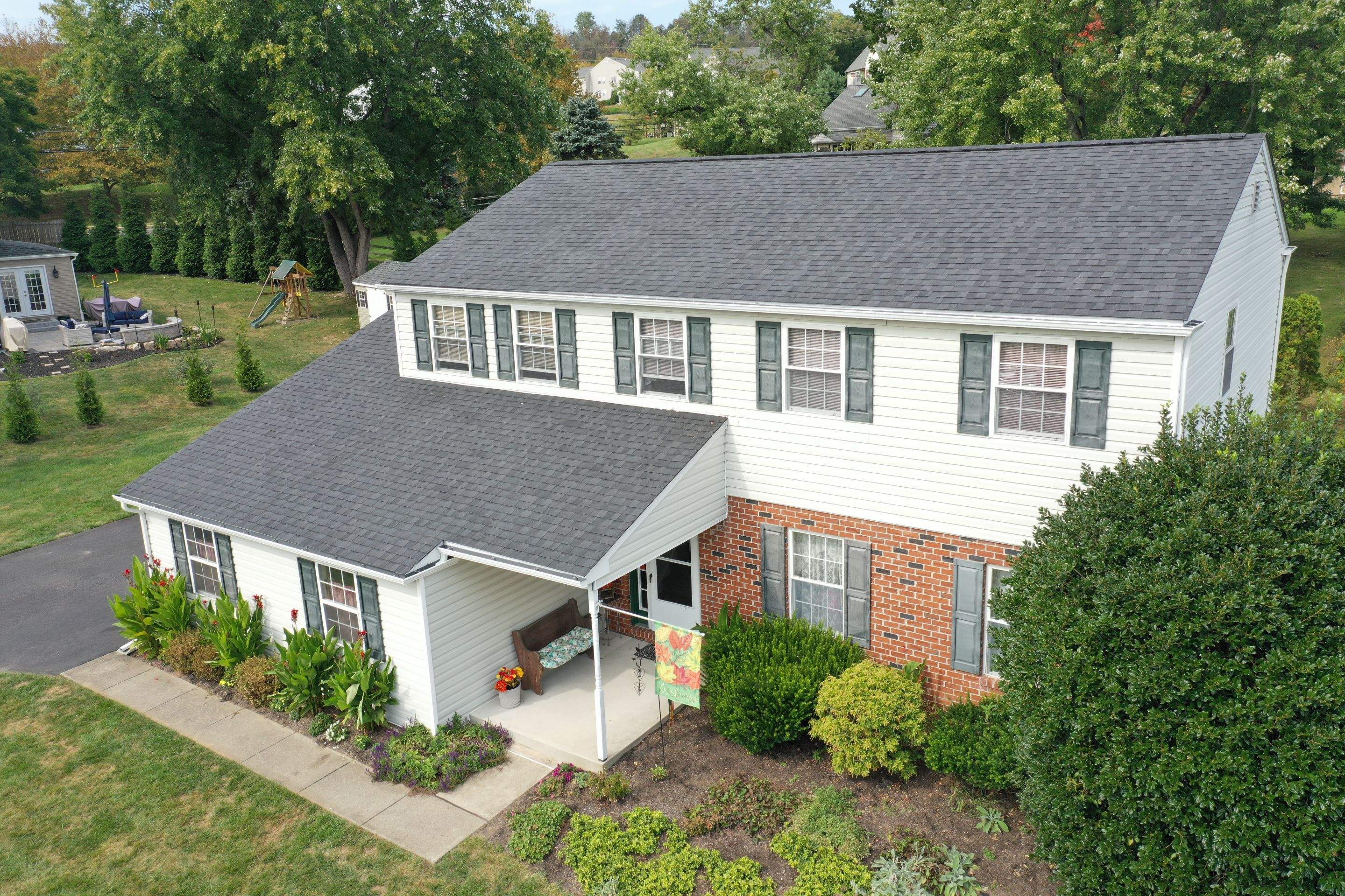 Roofing Installation using CertainTeed Landmark - Moire Black by Storm Guard of Ches-Mont PA