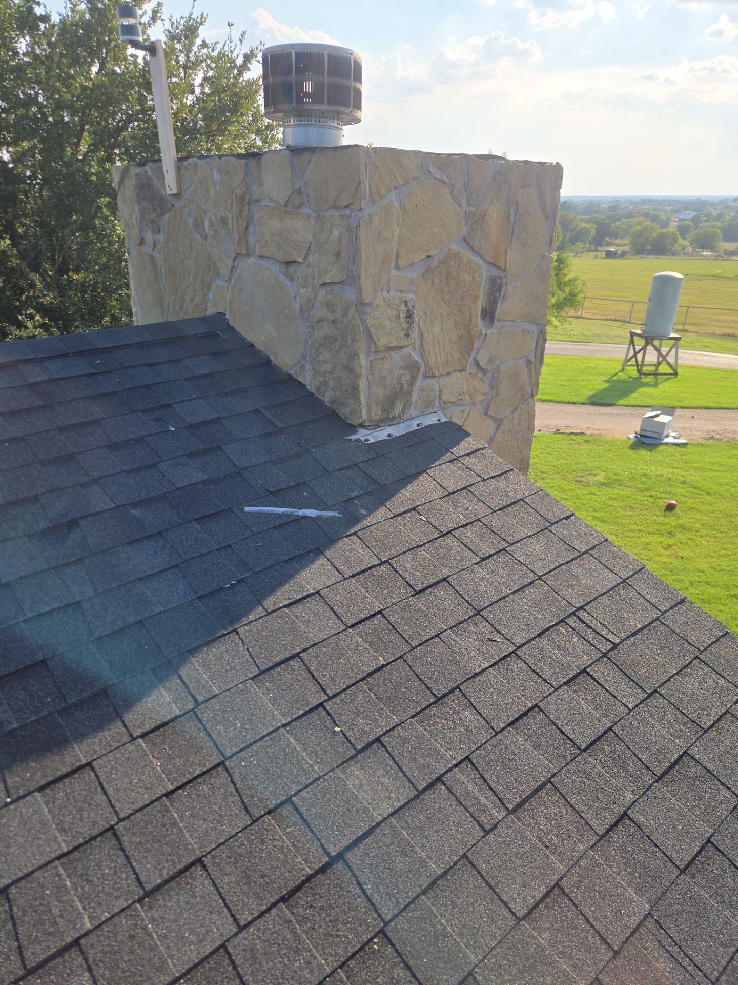 Project in Justin by Lonestar Roofing and Restoration LLC.