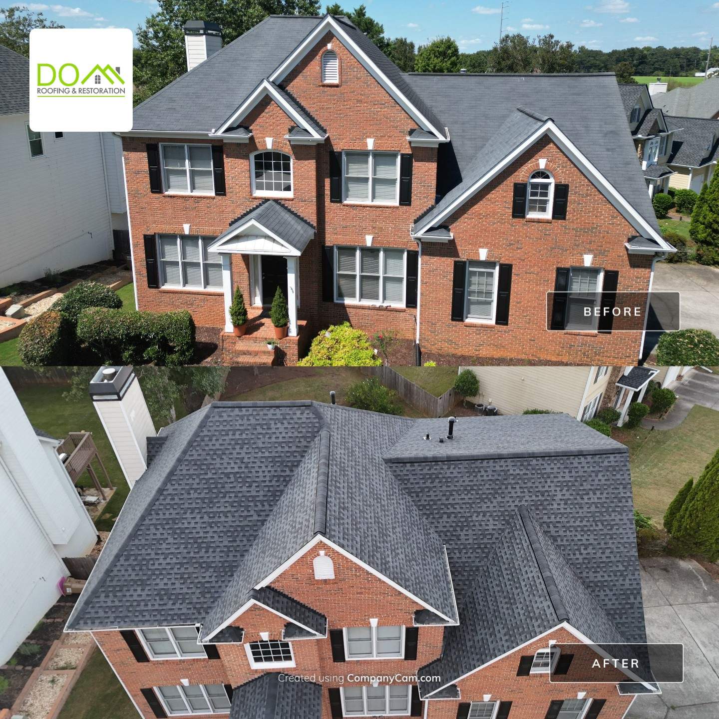 4River Walk Terrace  Suwanee Roof Replacement  by Dom Roofing & Restoration