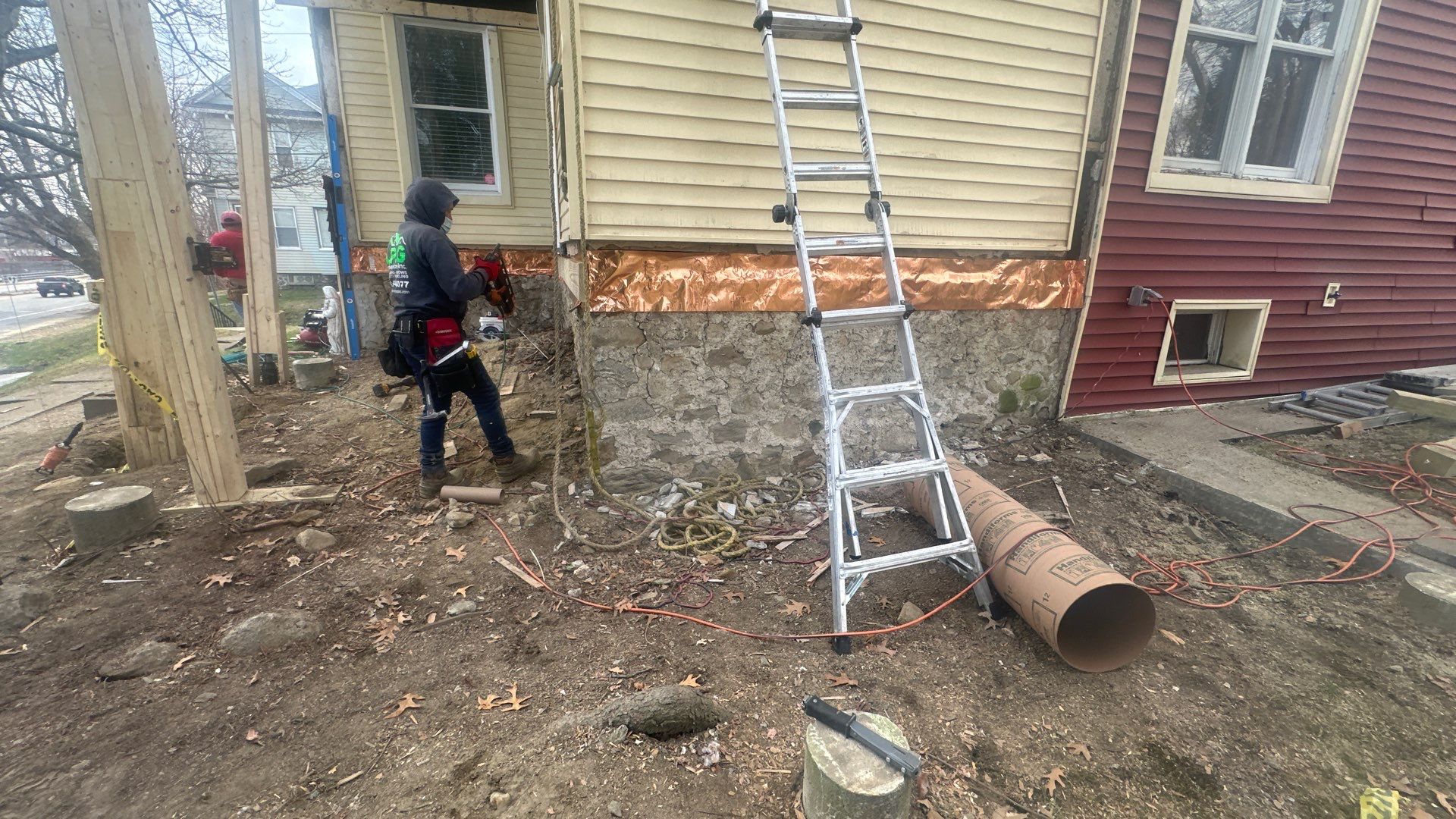 Project in Worcester by SPG home services inc