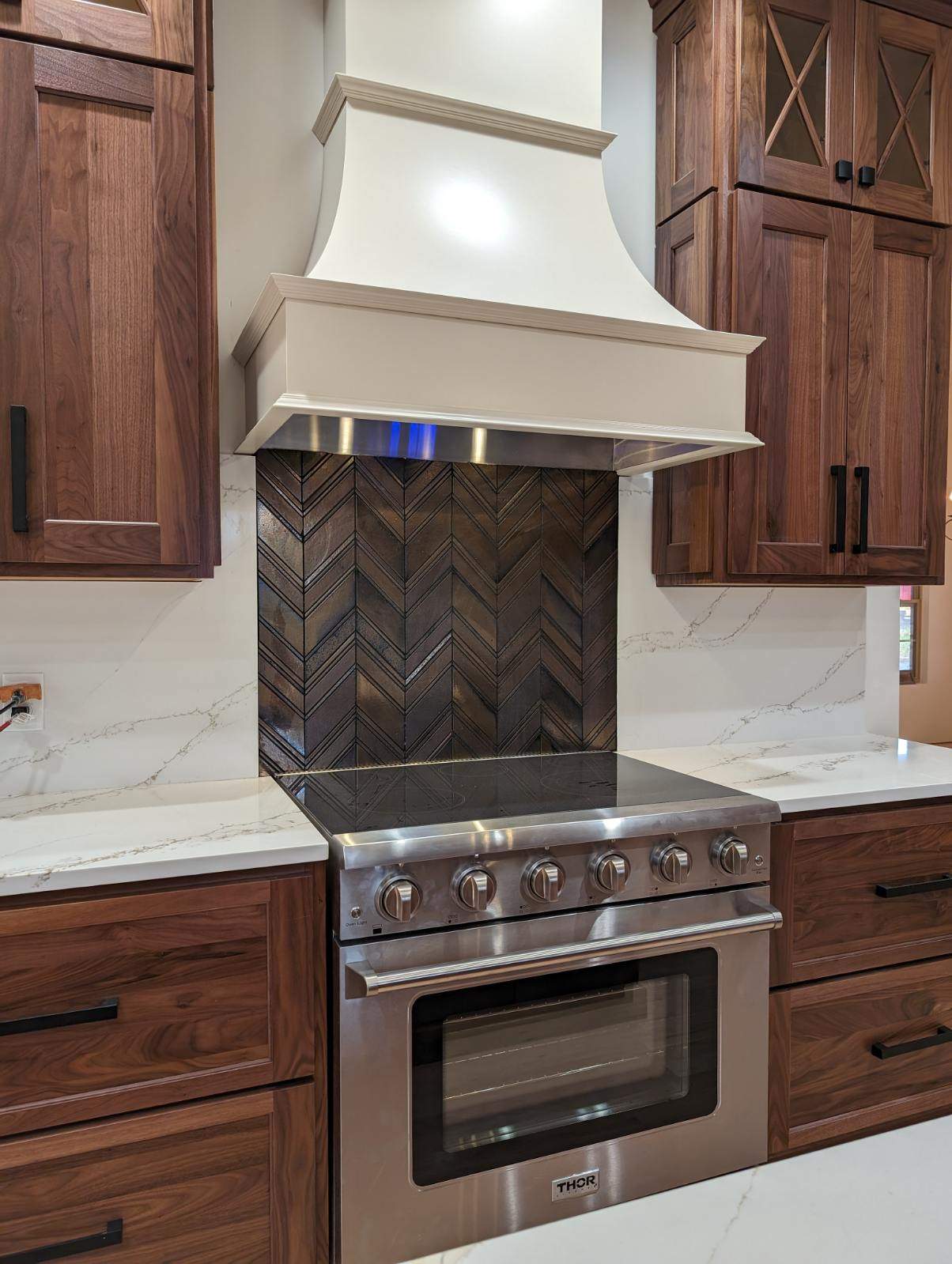 Black Walnut Kitchen by Kitchen Works LLC