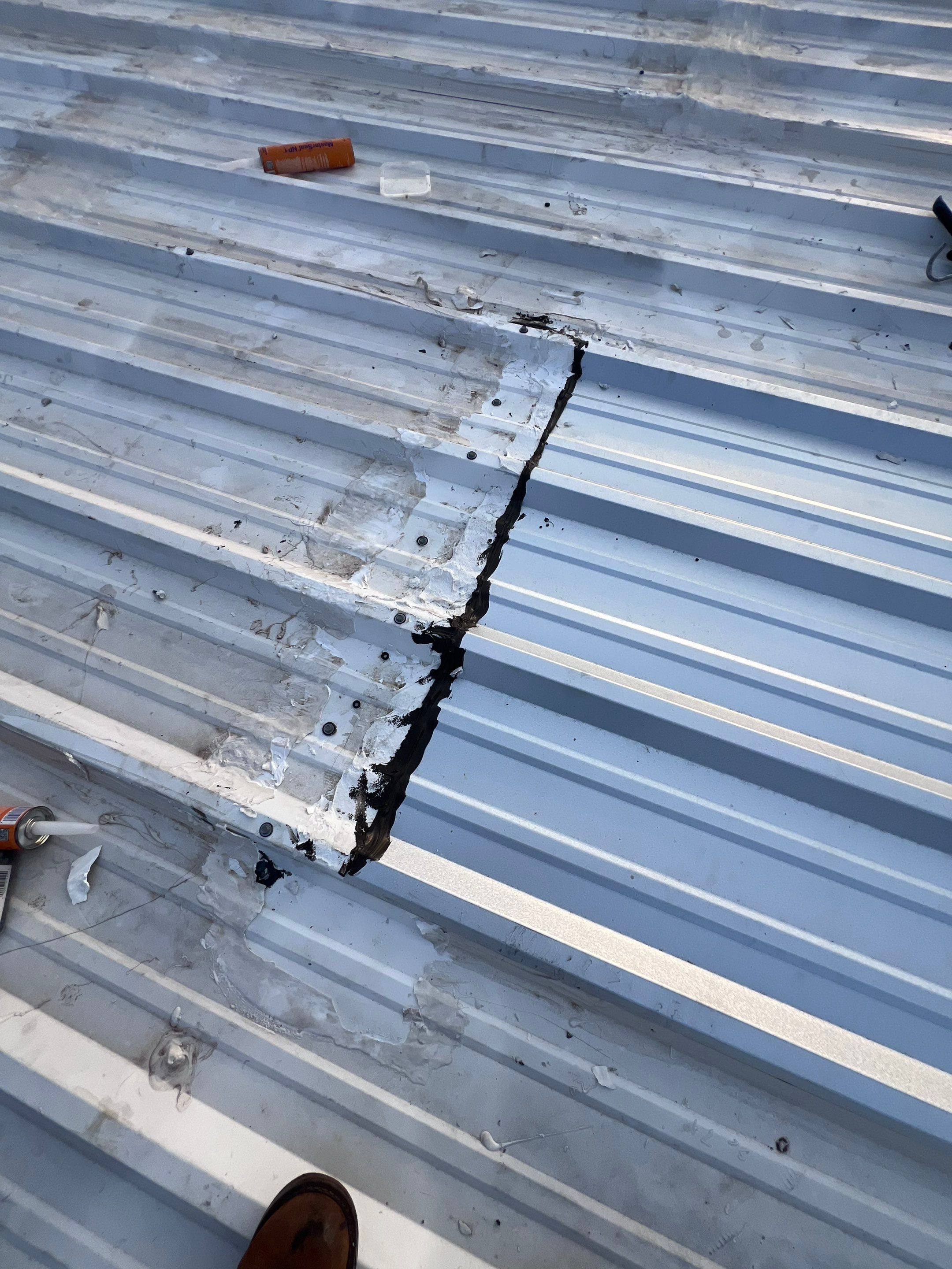 Commercial Roofing Repair using Metal by Roof Repair Company