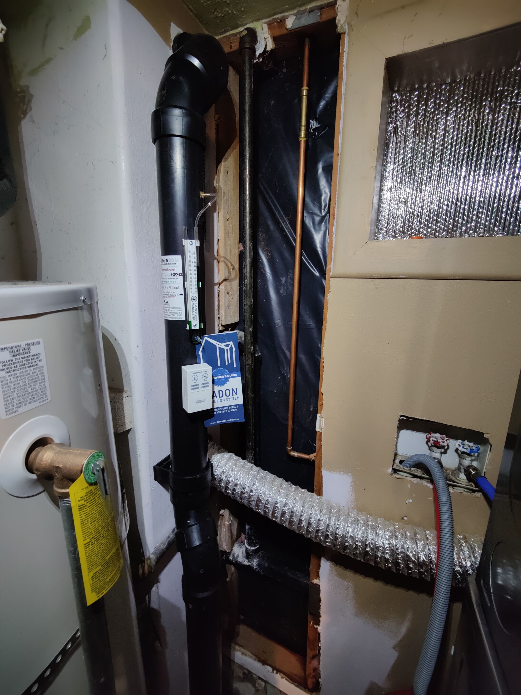 Subslab Radon System by JustRadon.Com