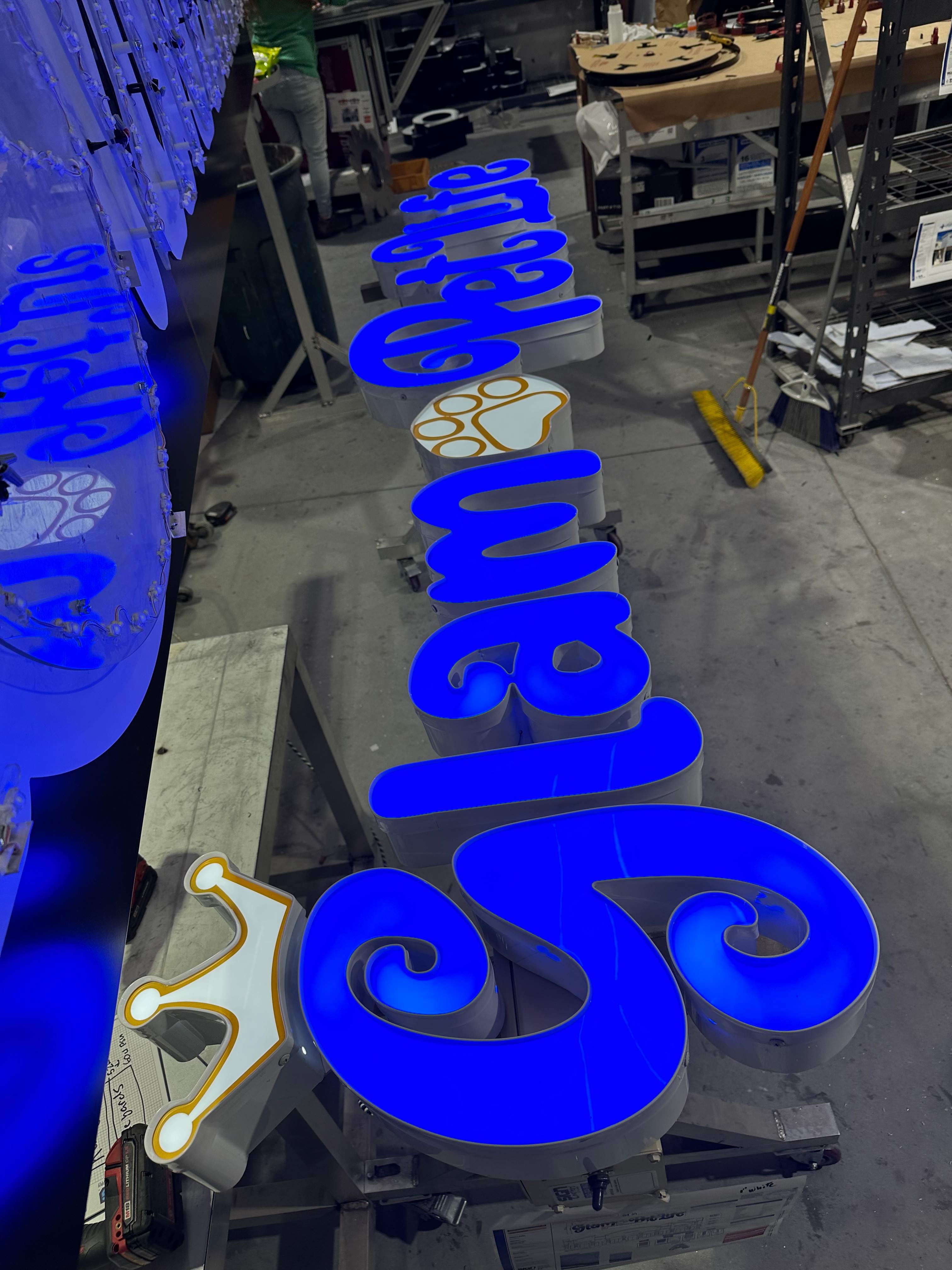 Glam Pet Life Channel Letters by SignCrafters