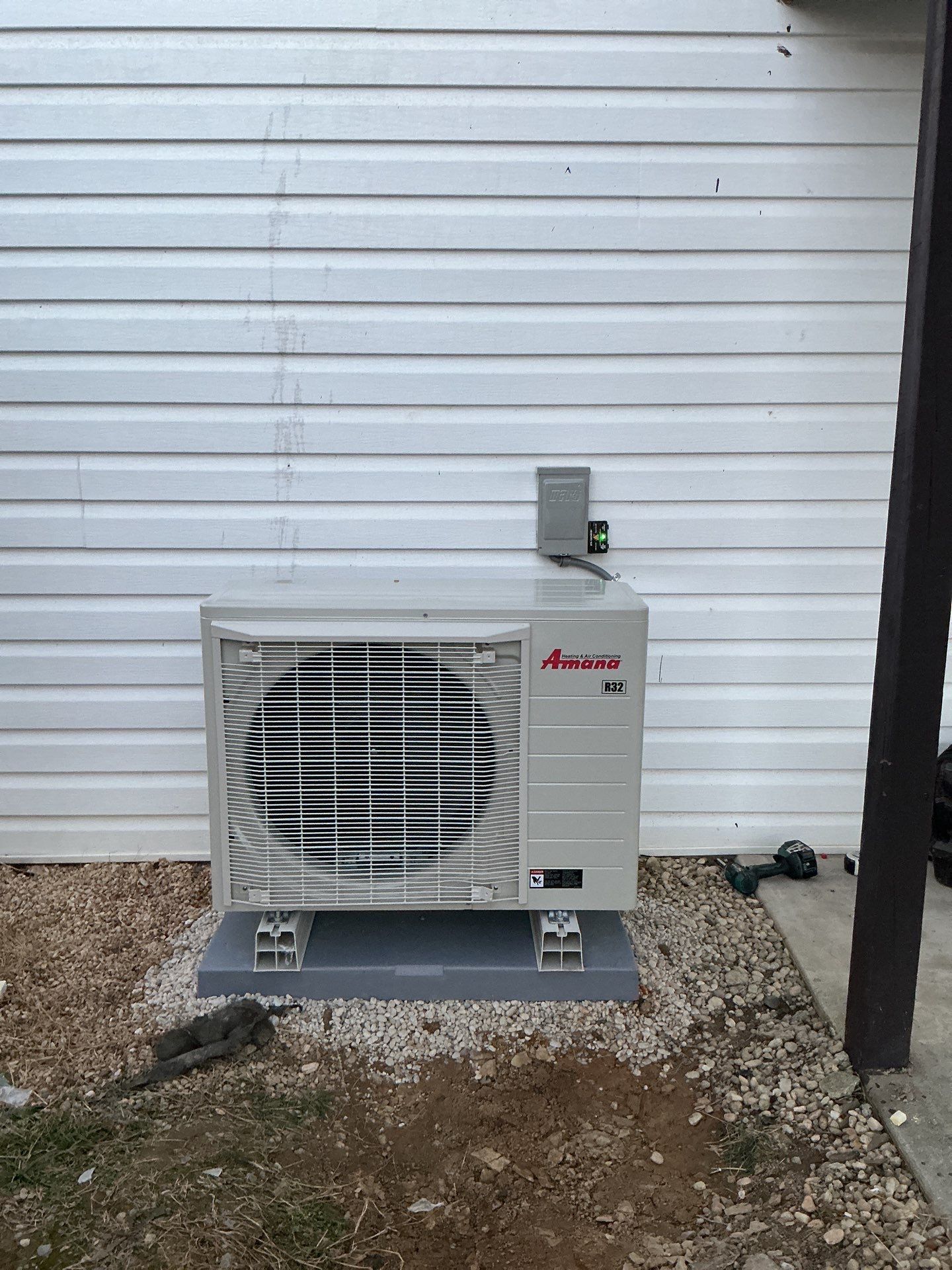 Amana S-Series install in Weyers Cave by Elemental Heating and air conditioning LLC