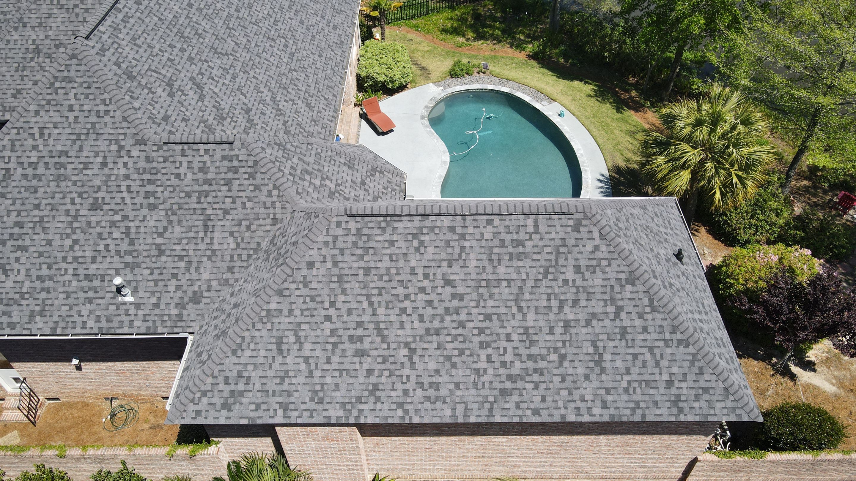 Residential Roofing Installation using Owens Corning Duration Midnight Plum by Indigo State Roofing