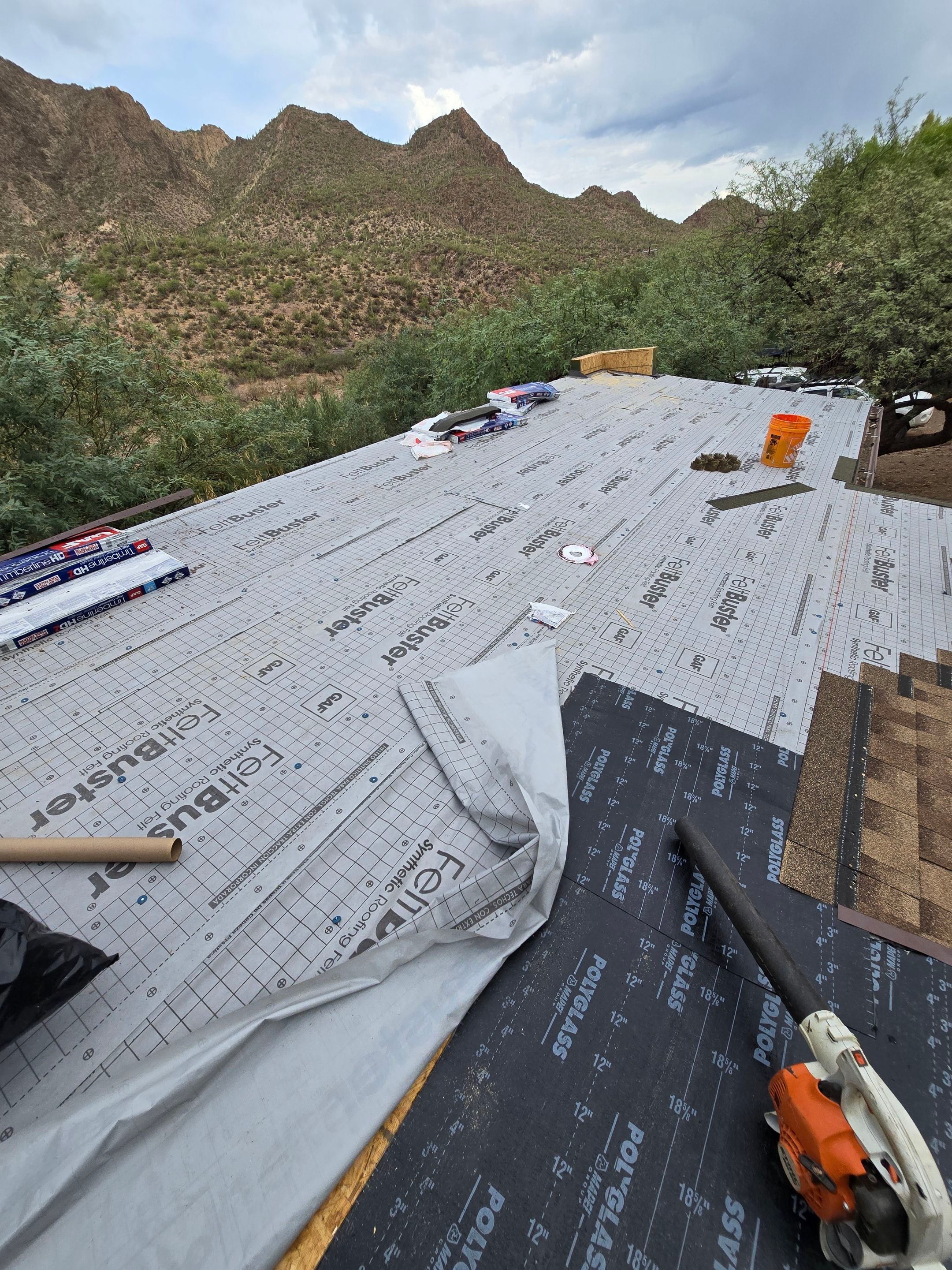 Project in Morristown, AZ by Showtime Roofing & Coatings LLC