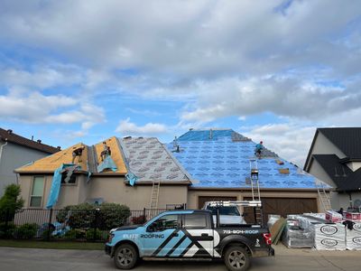 Roof Replacement using Davinci Bell Slate Shingles