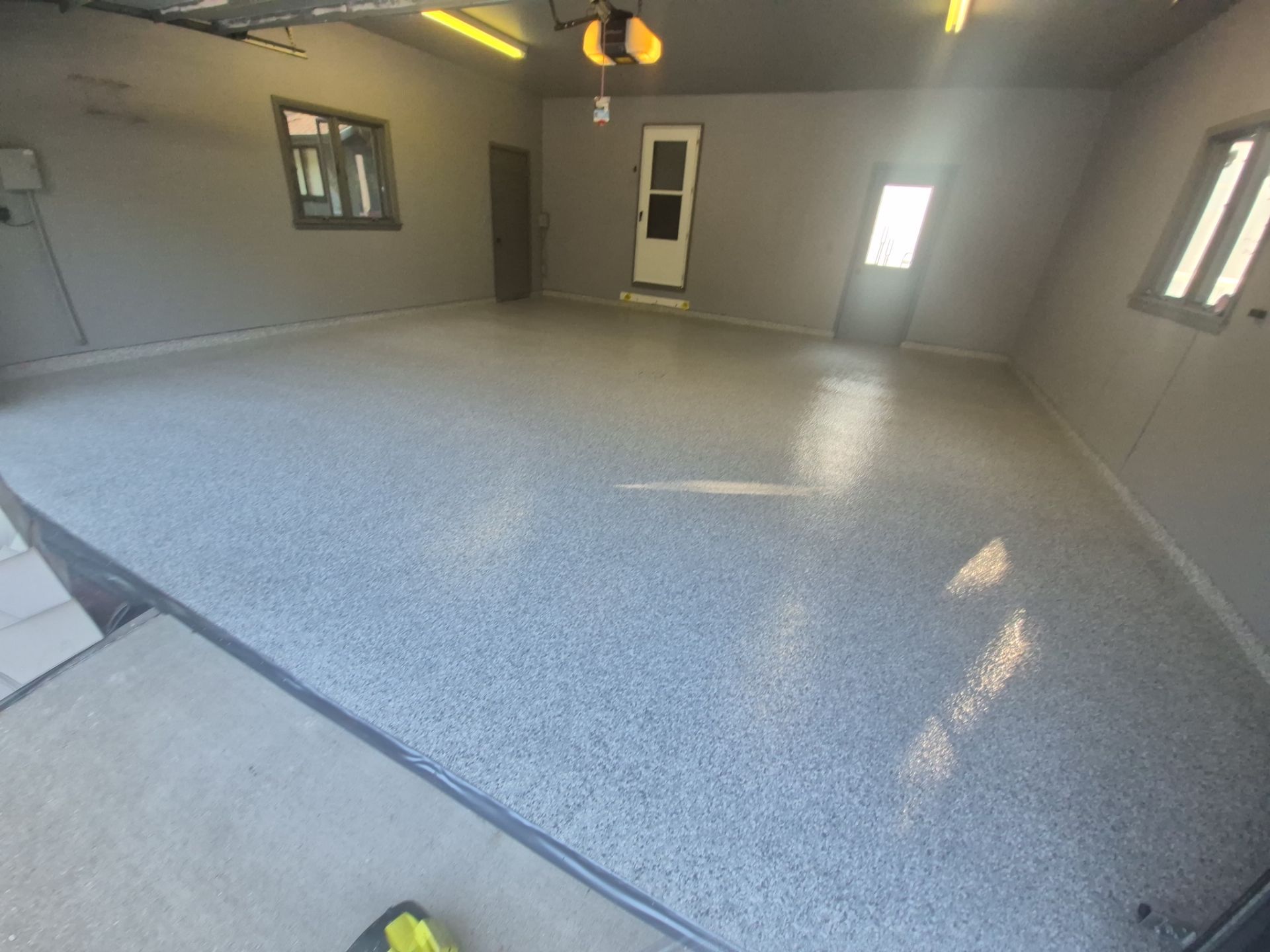 Project in Linwood by Wise Coatings of Central Michigan