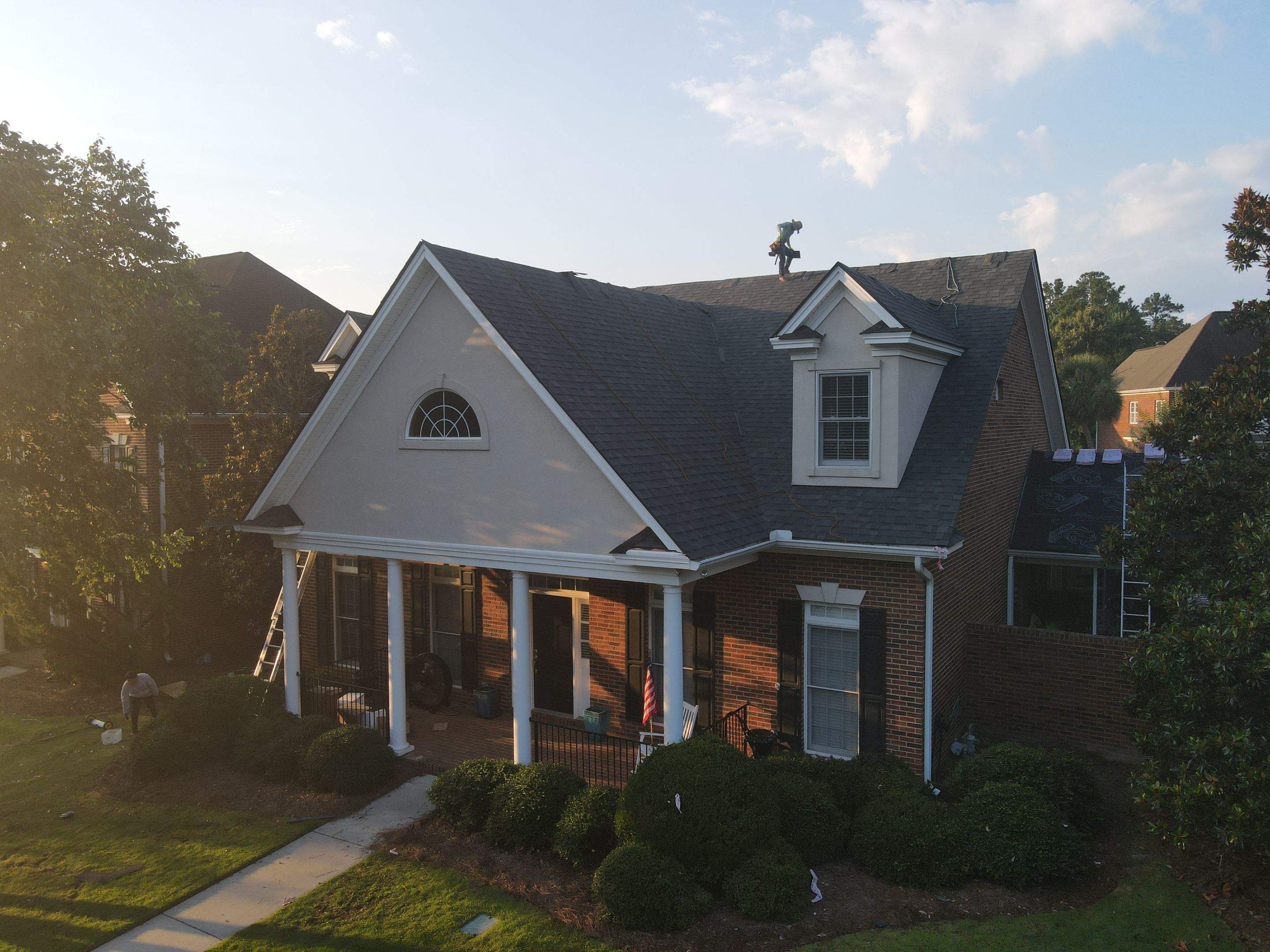 Residential Roofing Installation using Owens Corning® Oakridge Estate Gray by Indigo State Roofing