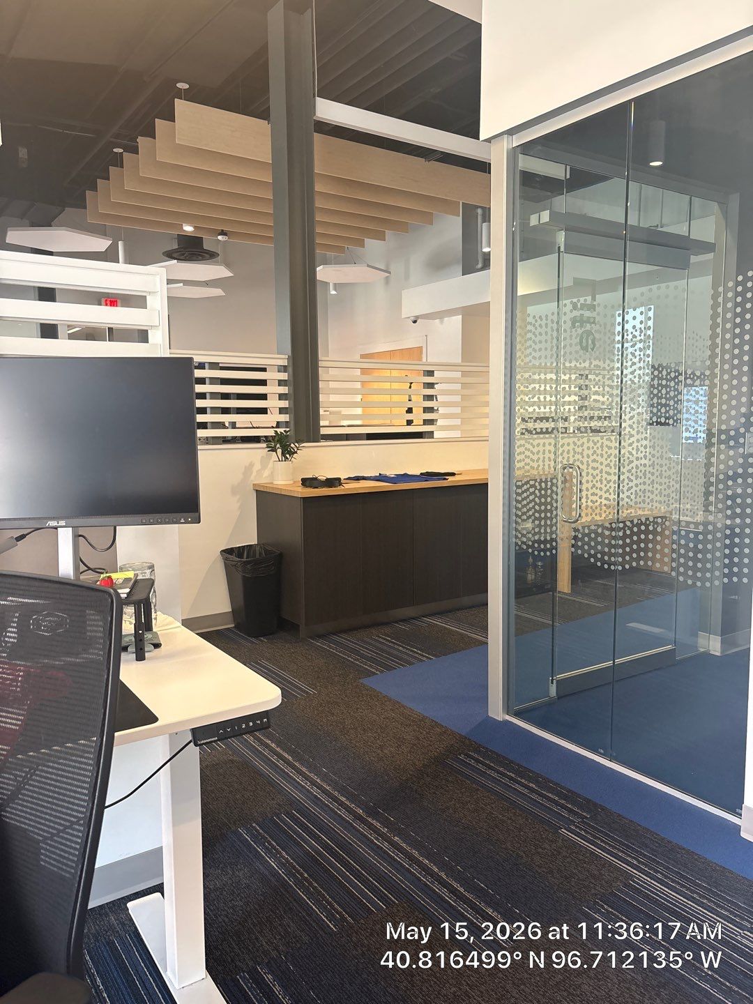 Modern Office Interior Build-Out with Custom Glass Partitions by CompanyCam Sales Demo