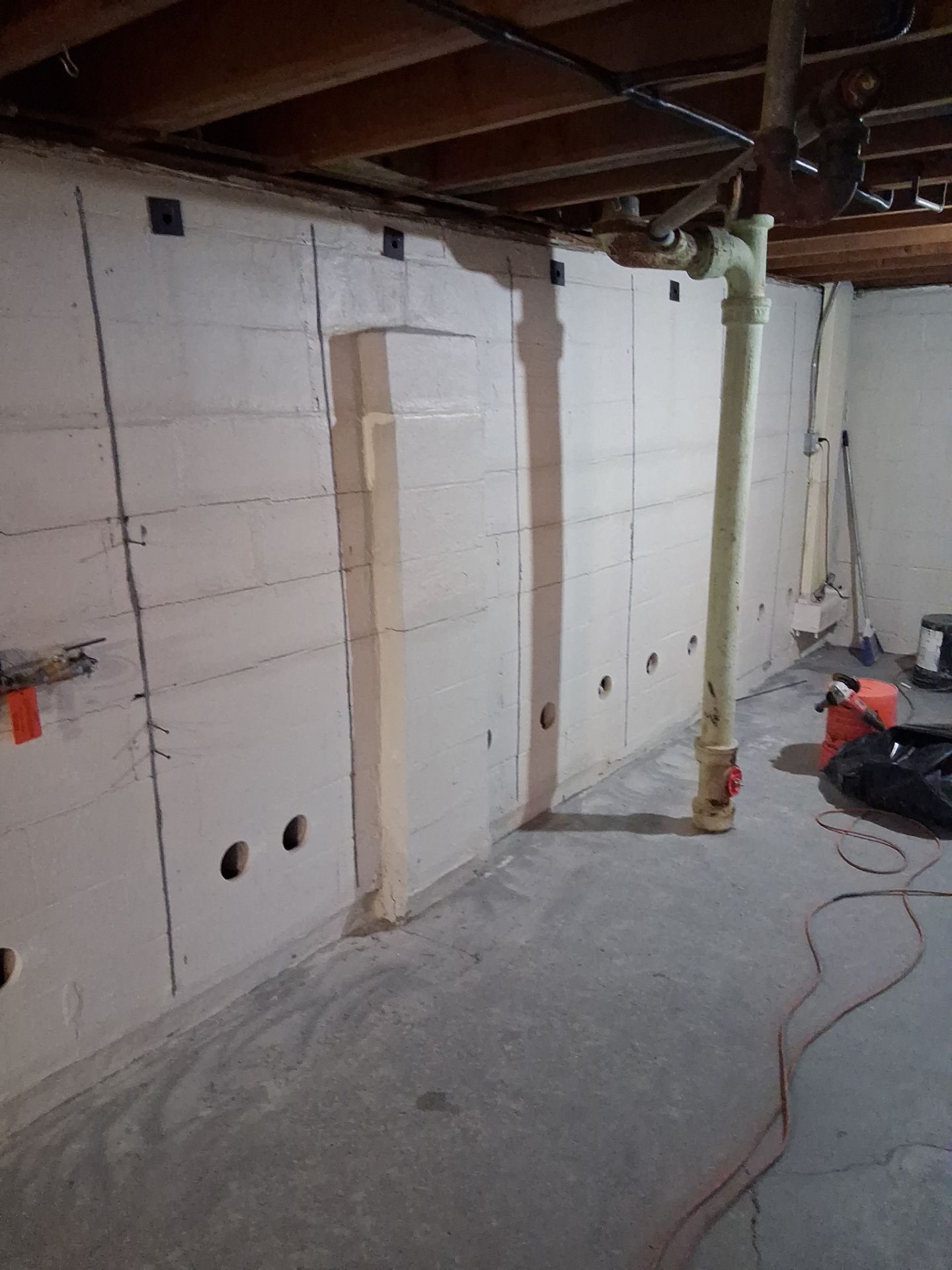 Wall Reinforcement by Toledo Basement Repair